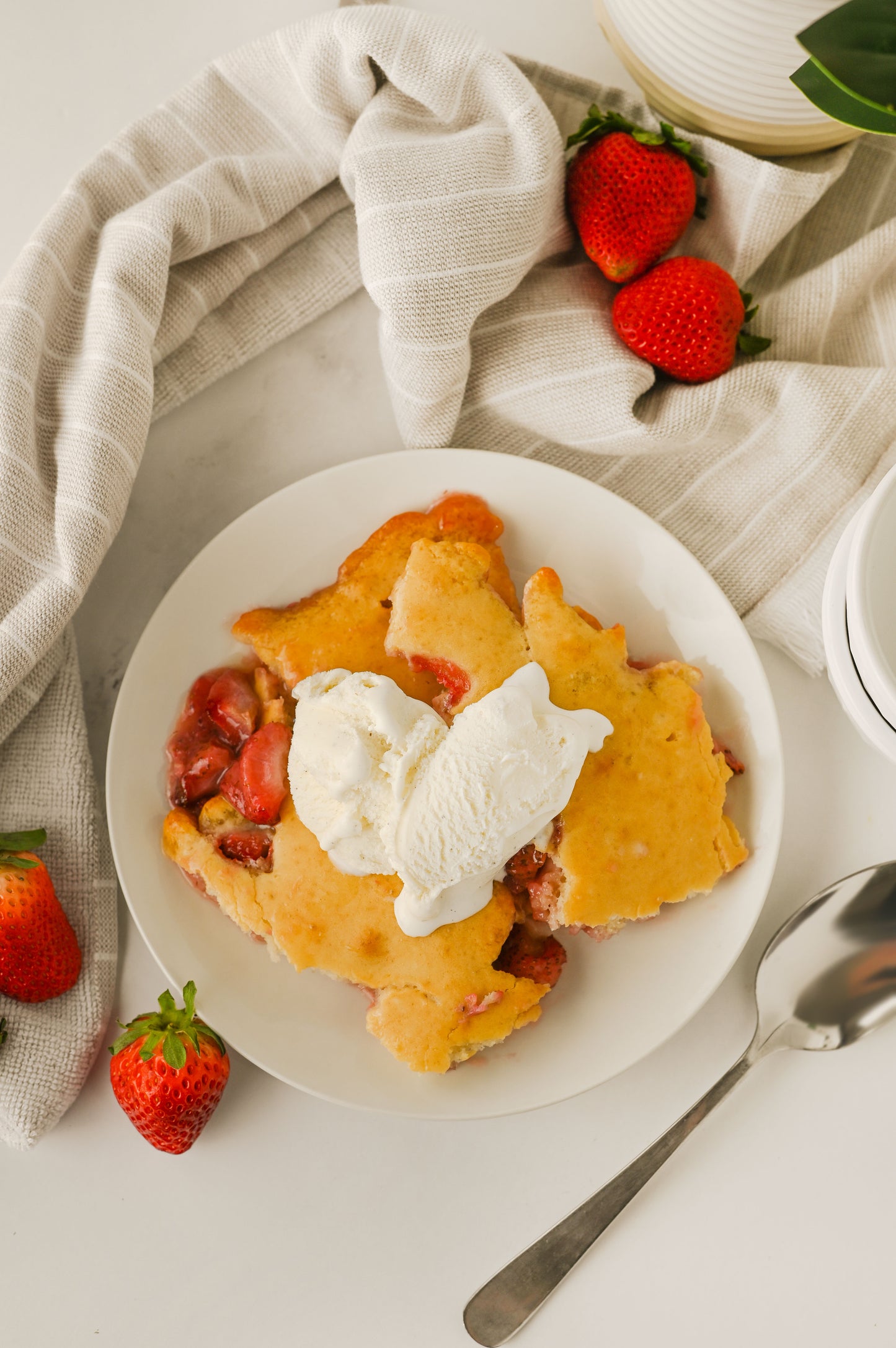 Strawberry Cobbler Set #4