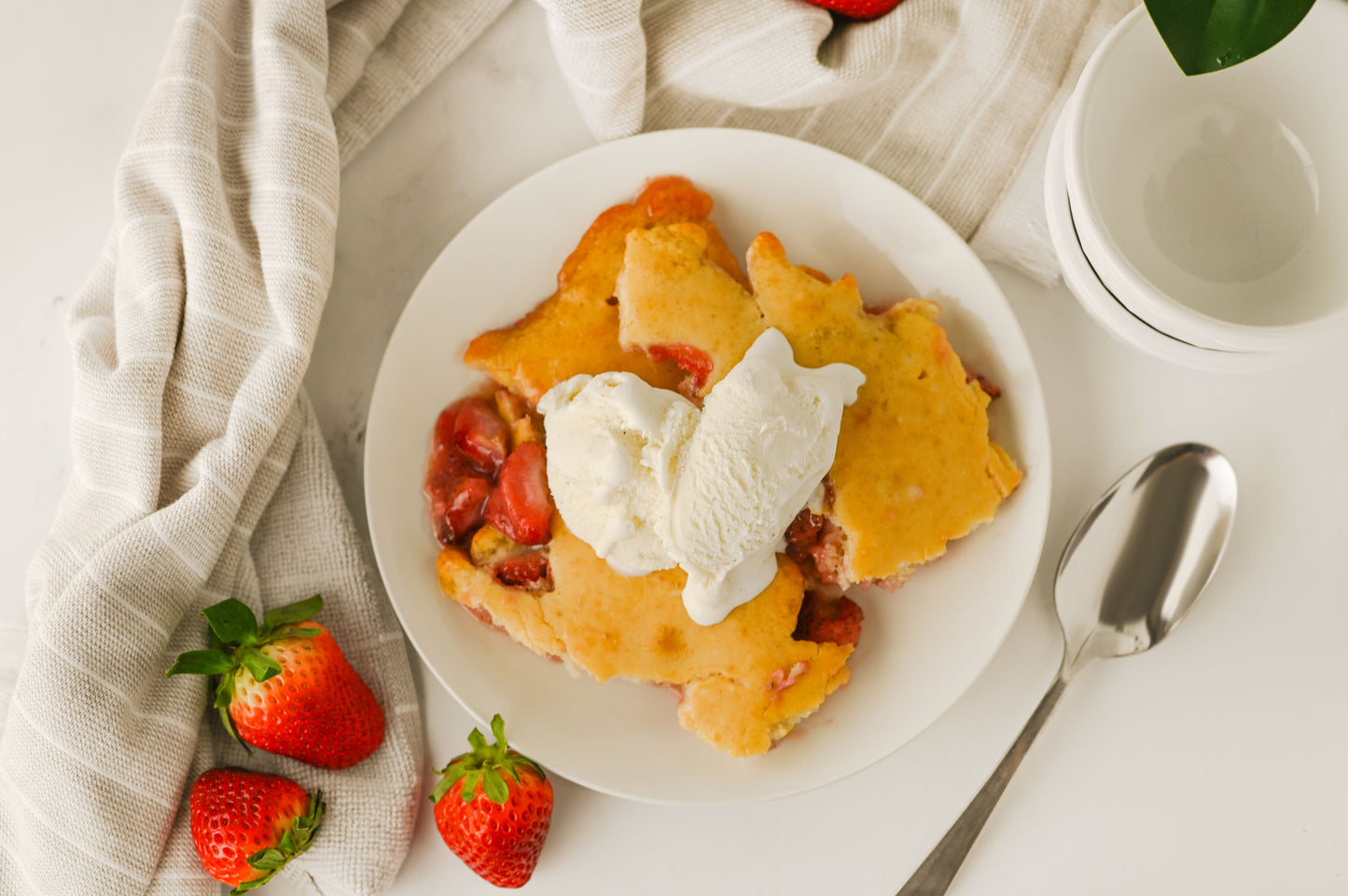 Strawberry Cobbler Set #4