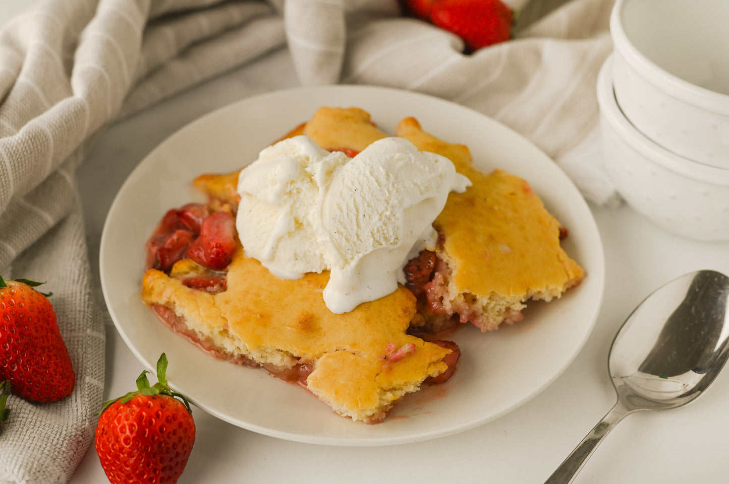 Strawberry Cobbler Set #4