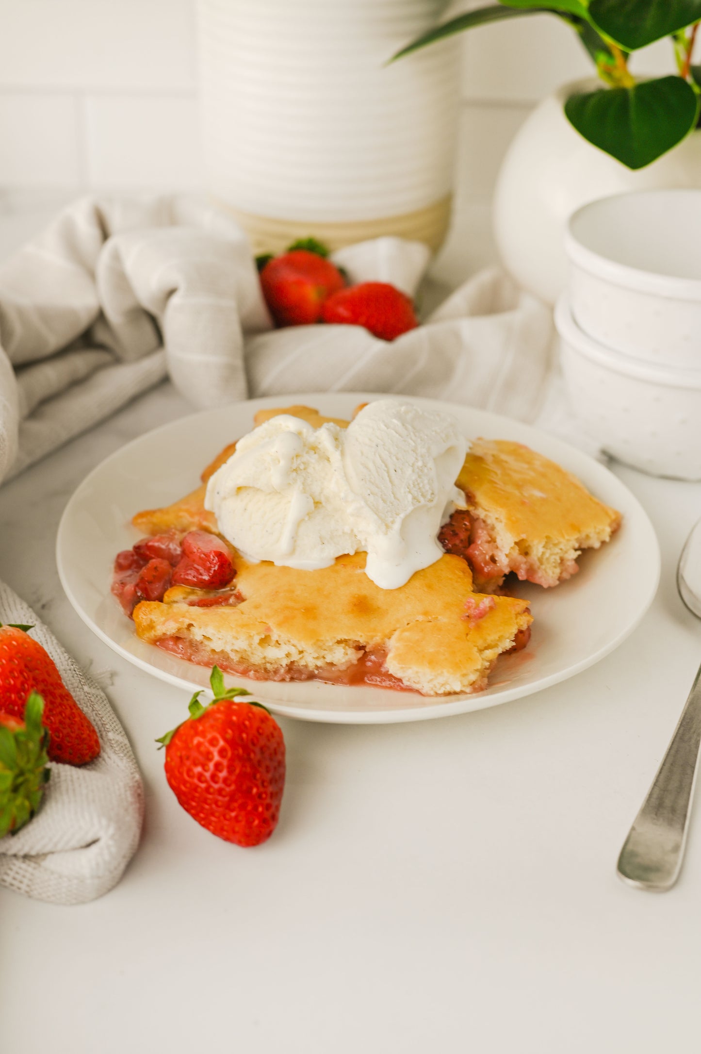 Strawberry Cobbler Set #4