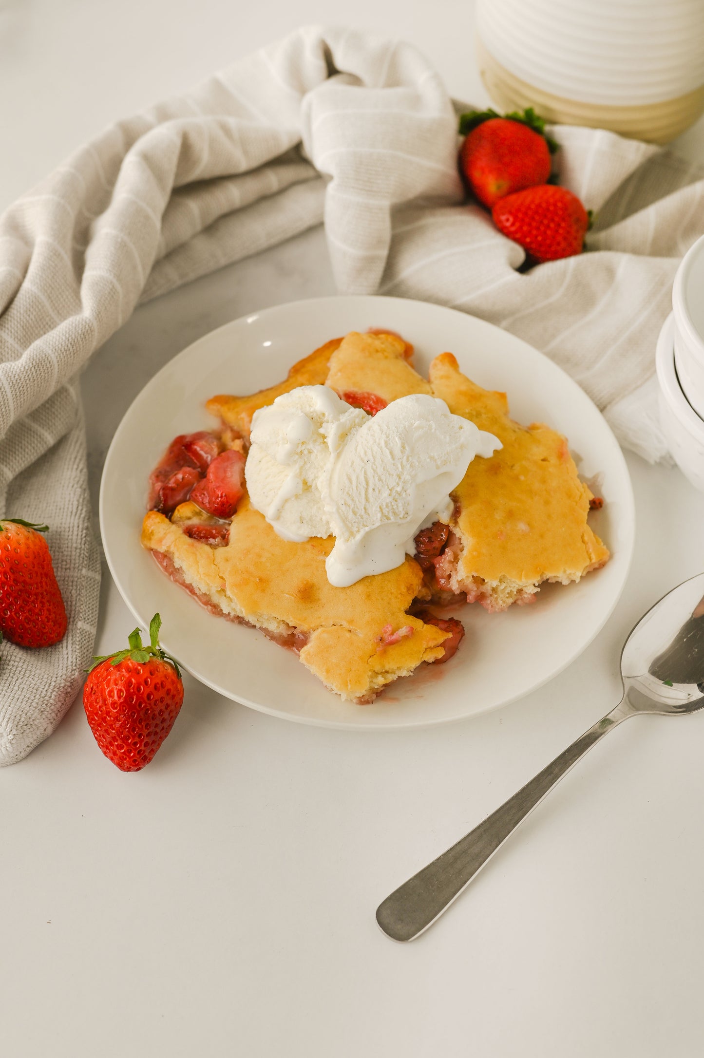 Strawberry Cobbler Set #4
