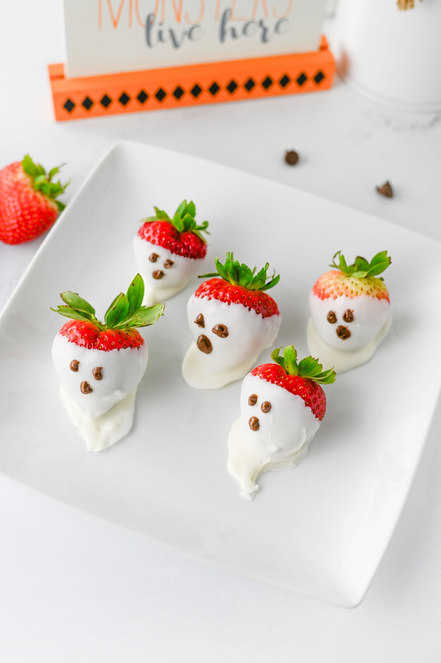 Strawberry Ghosts Set #4