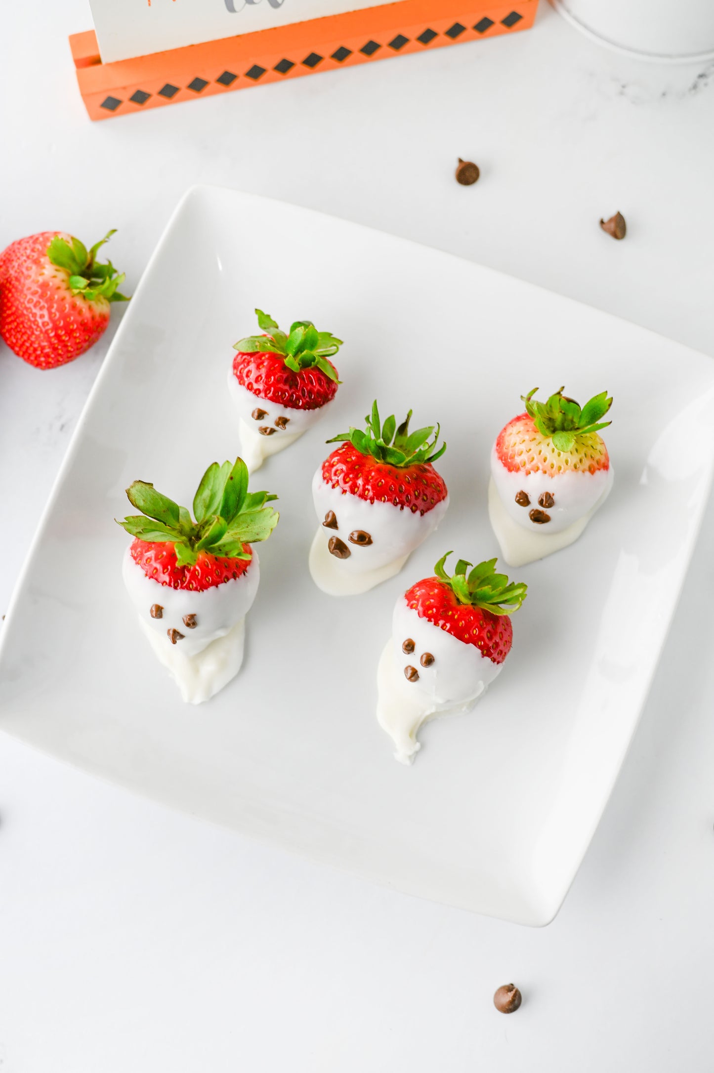 Strawberry Ghosts Set #4