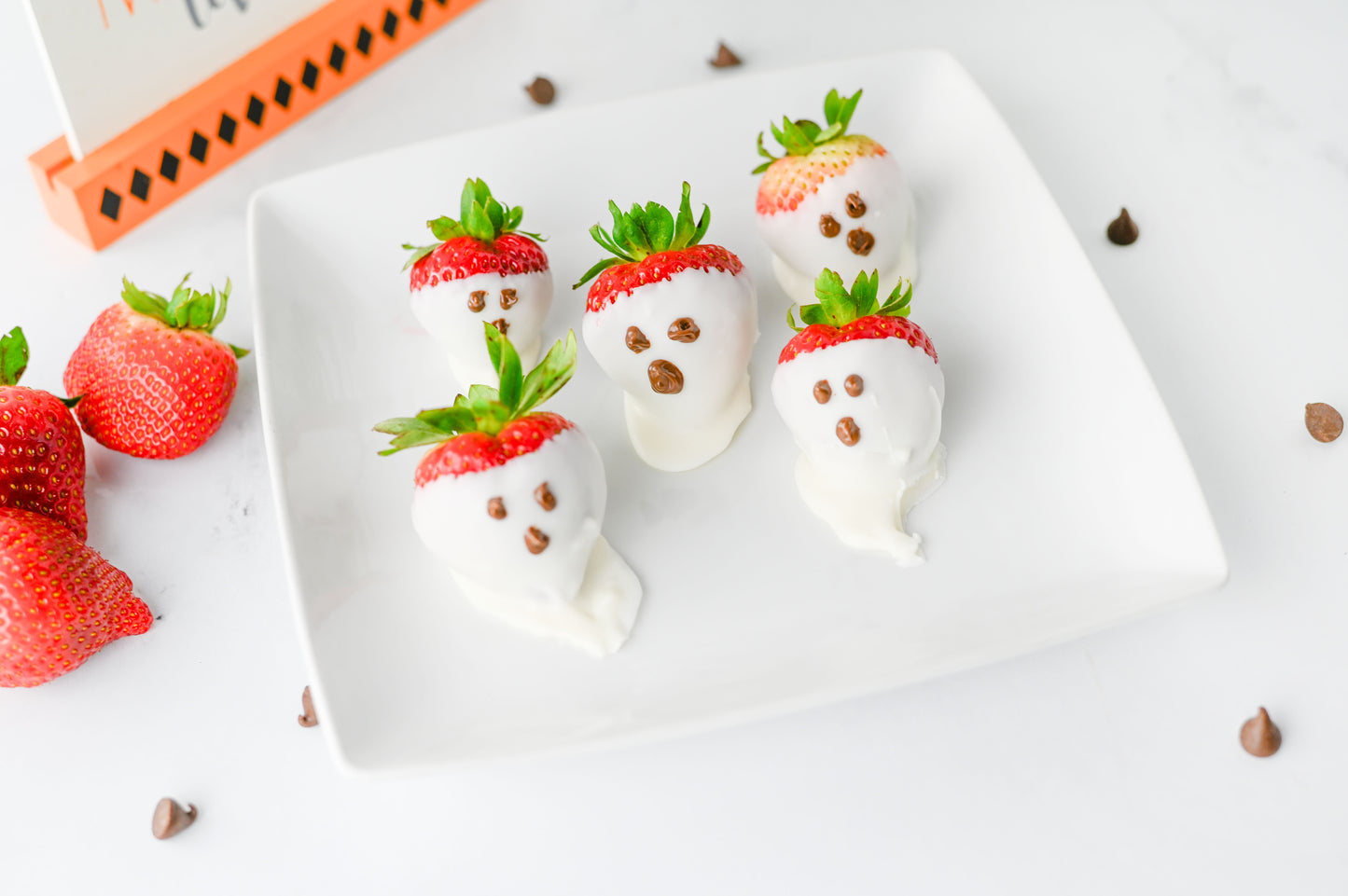 Strawberry Ghosts Set #4