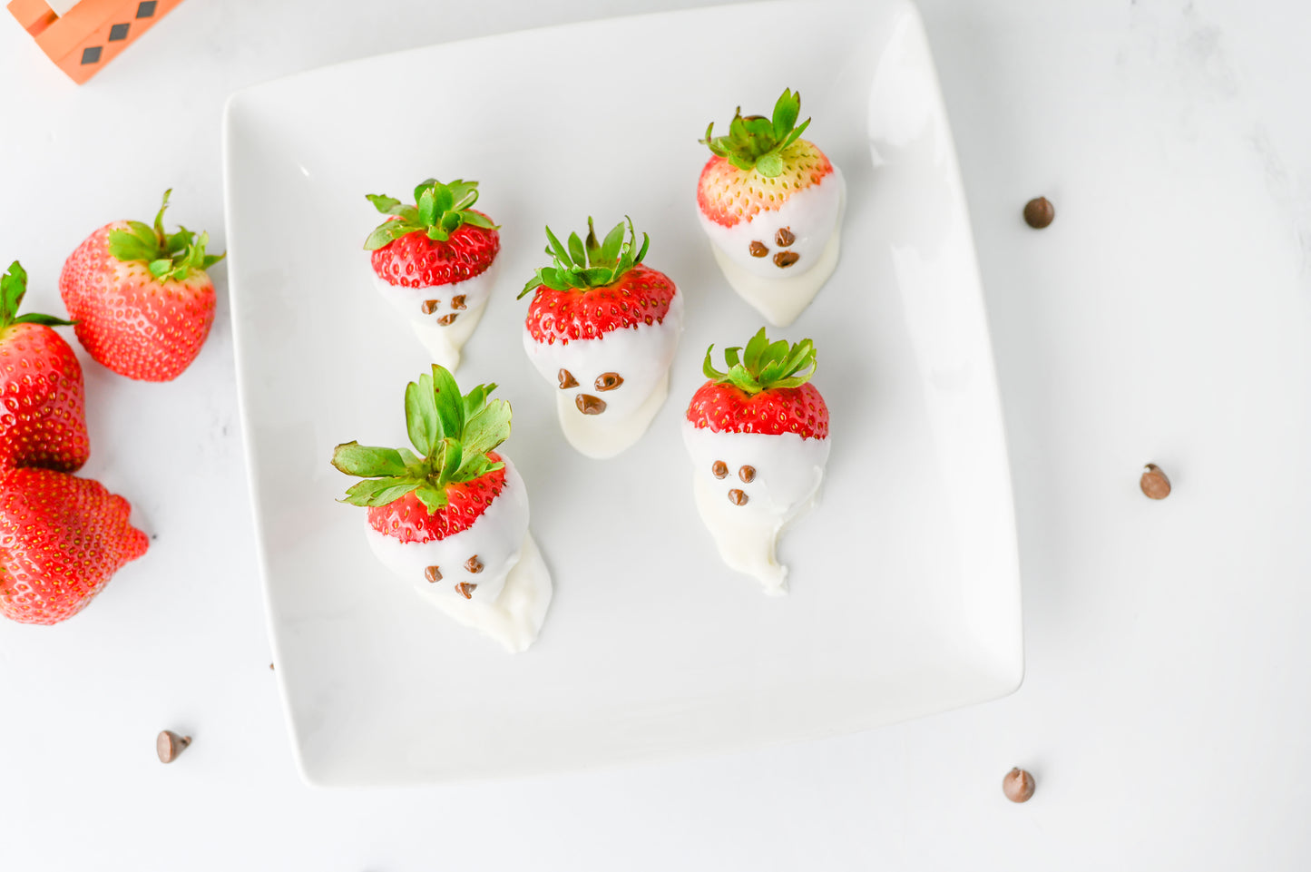 Strawberry Ghosts Set #4