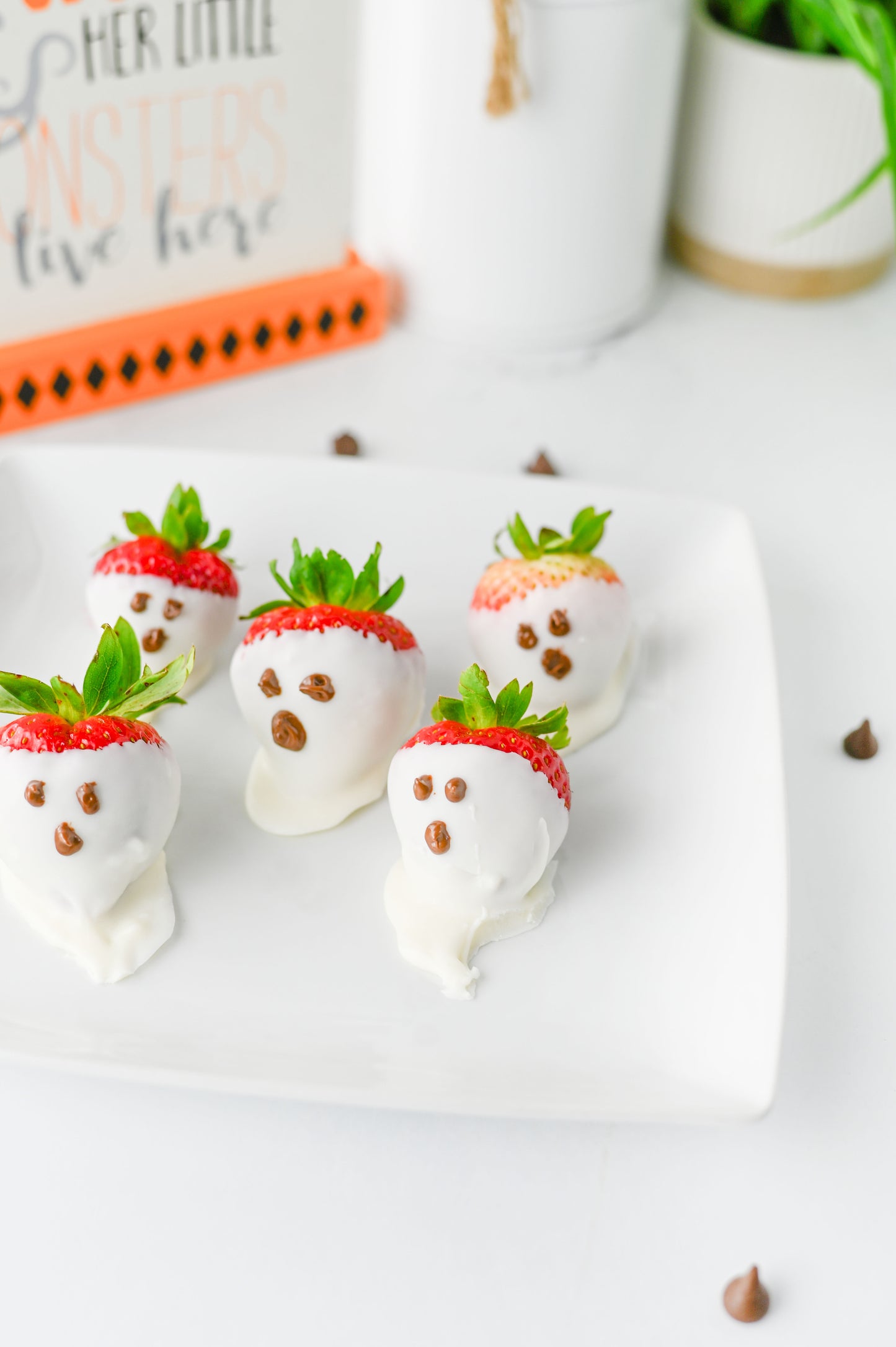 Strawberry Ghosts Set #4