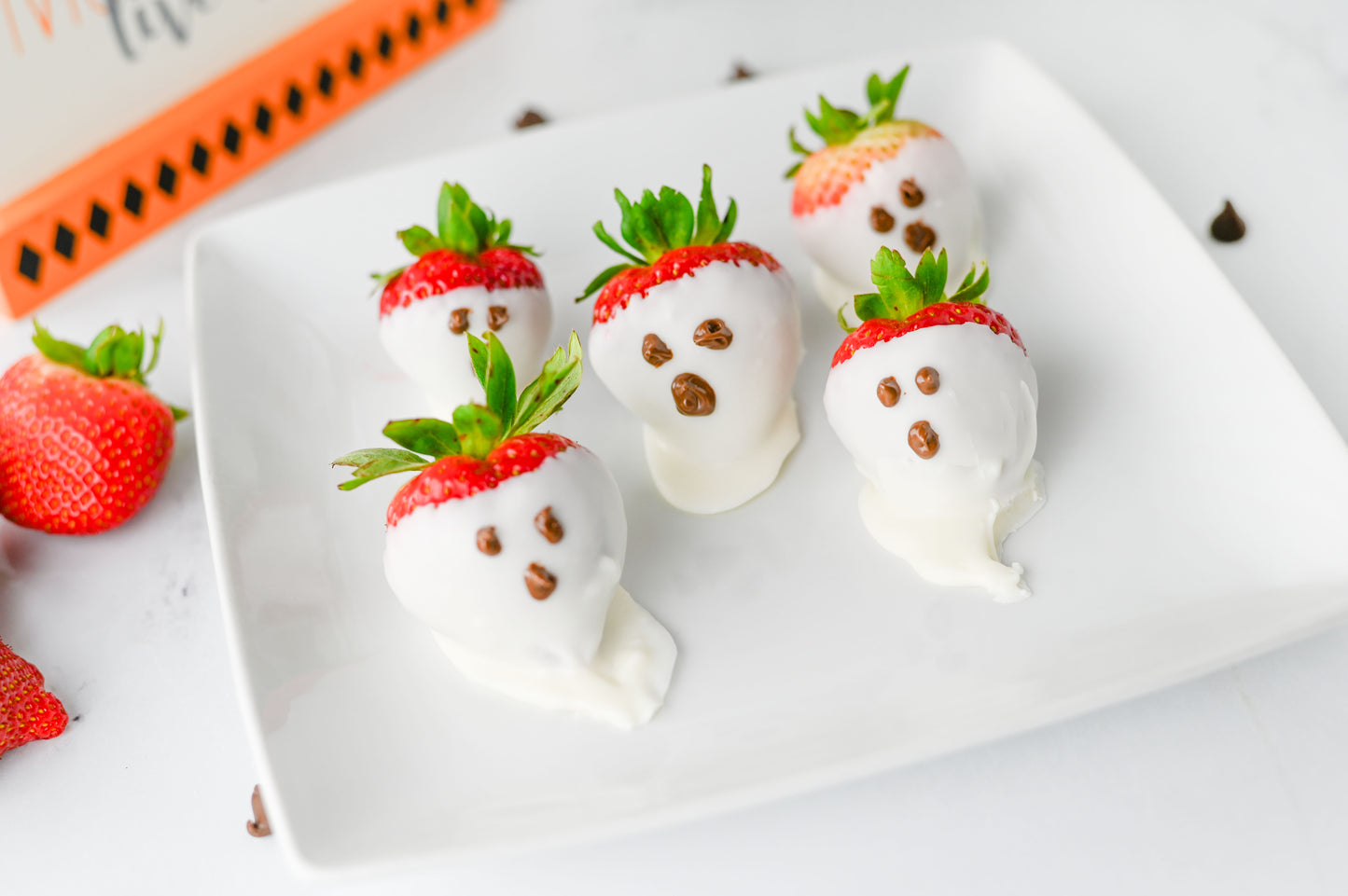 Strawberry Ghosts Set #4