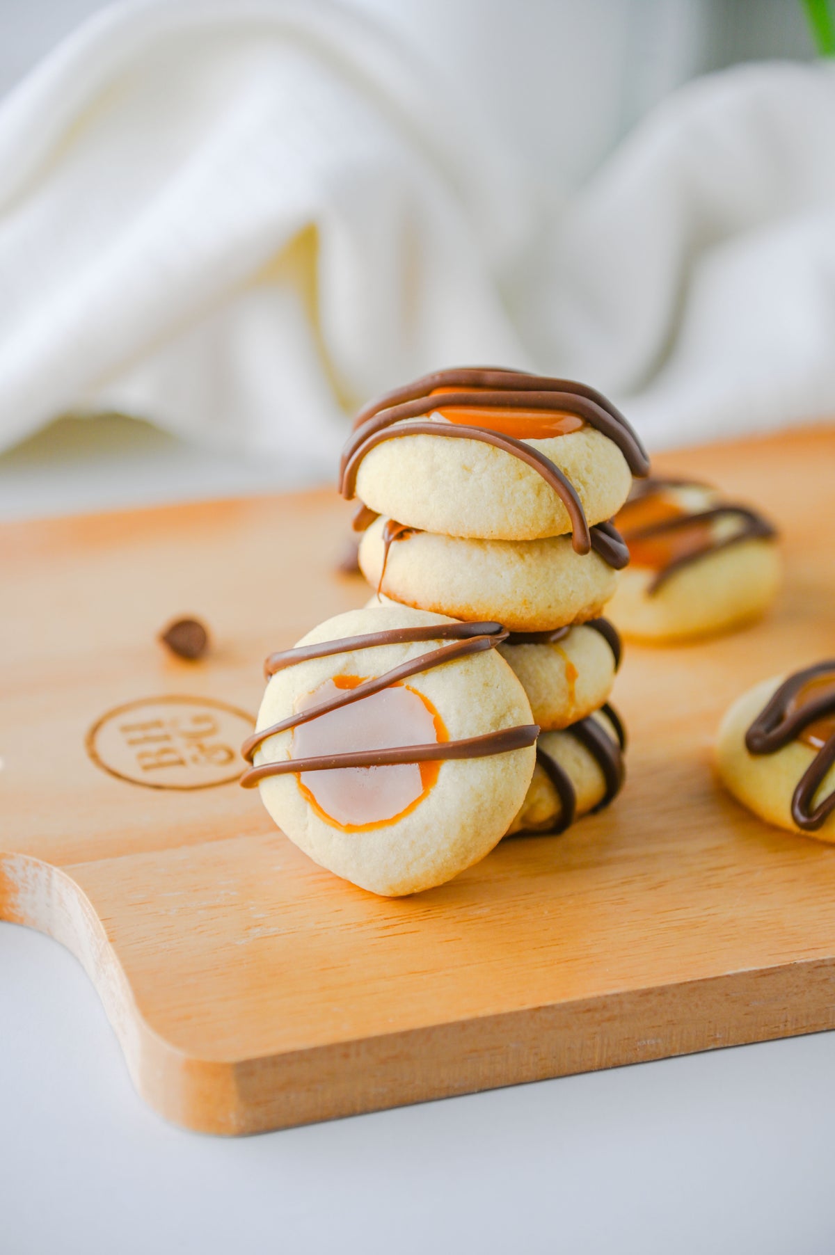 Twix Thumbprint Cookies Set #4