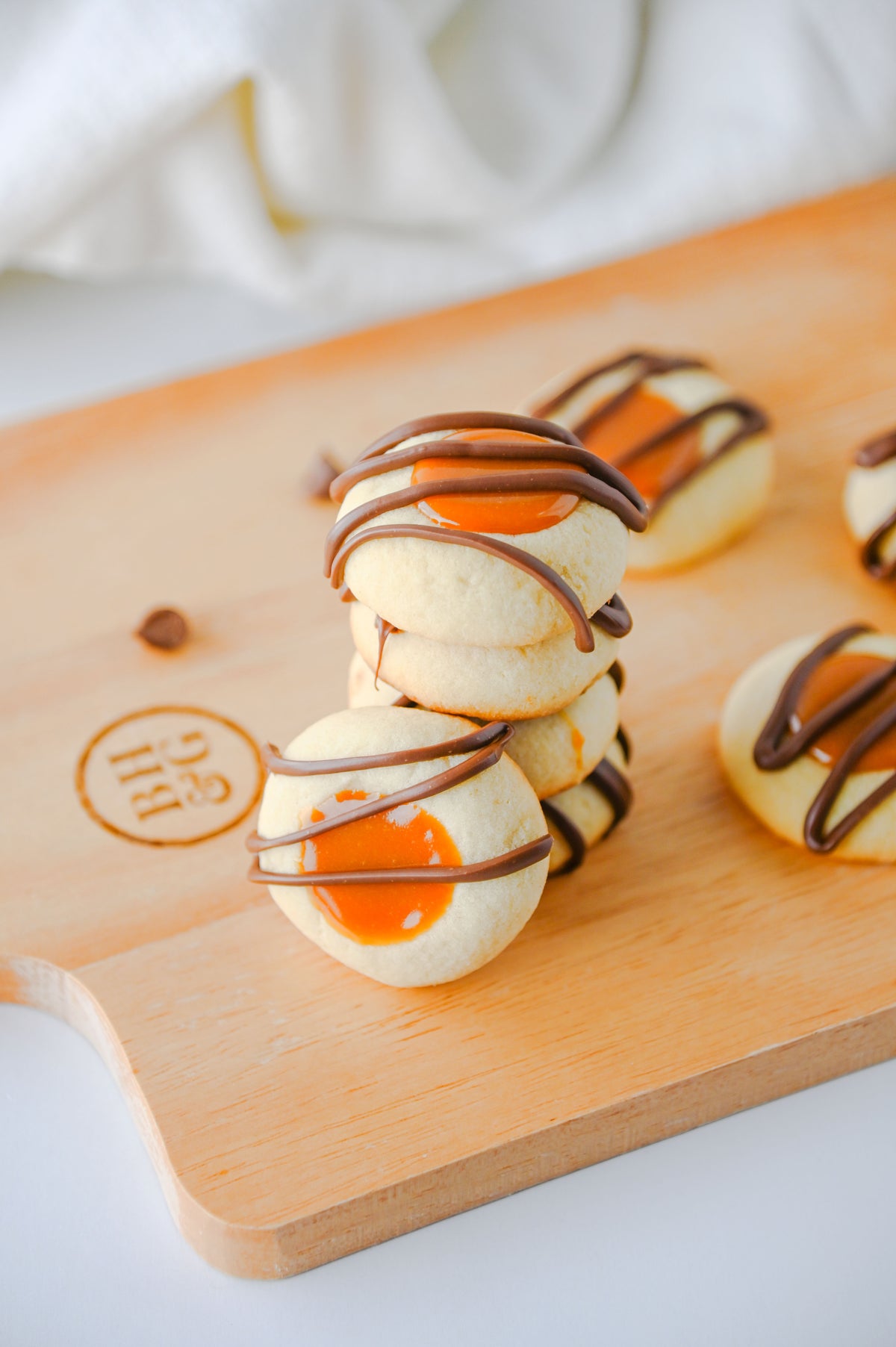 Twix Thumbprint Cookies Set #4