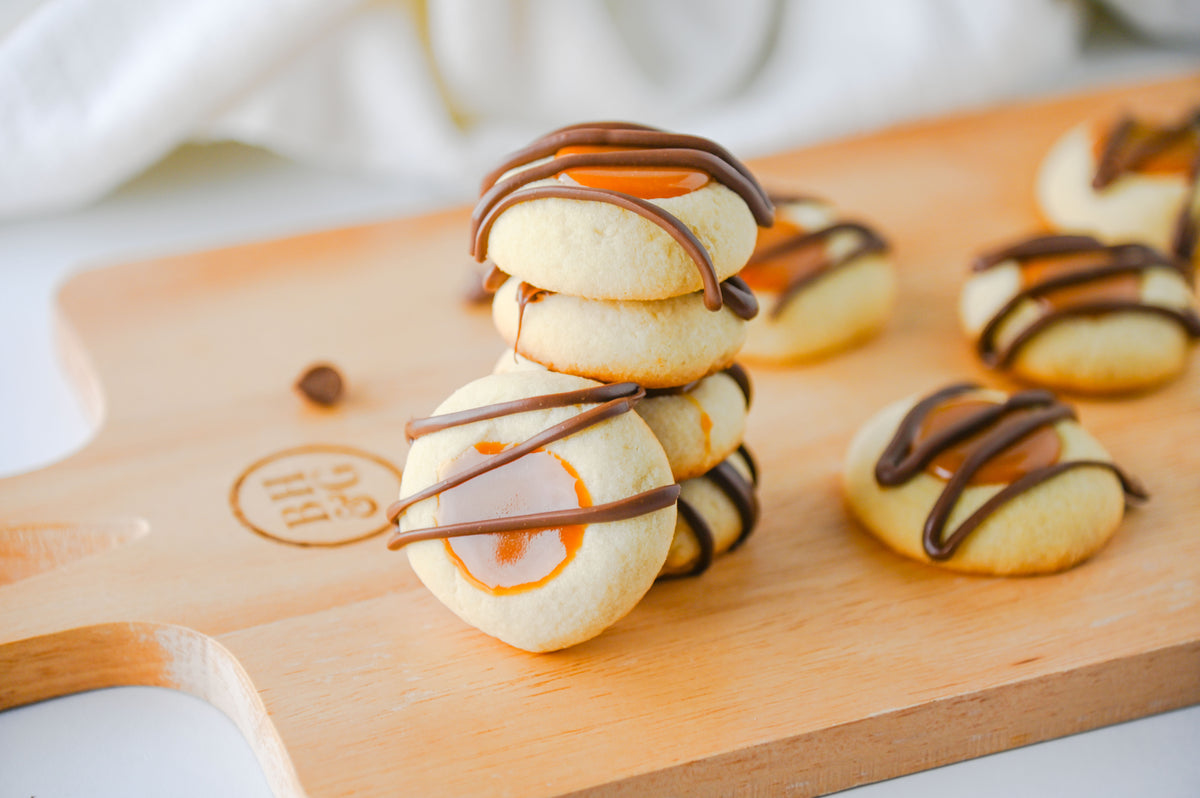 Twix Thumbprint Cookies Set #4