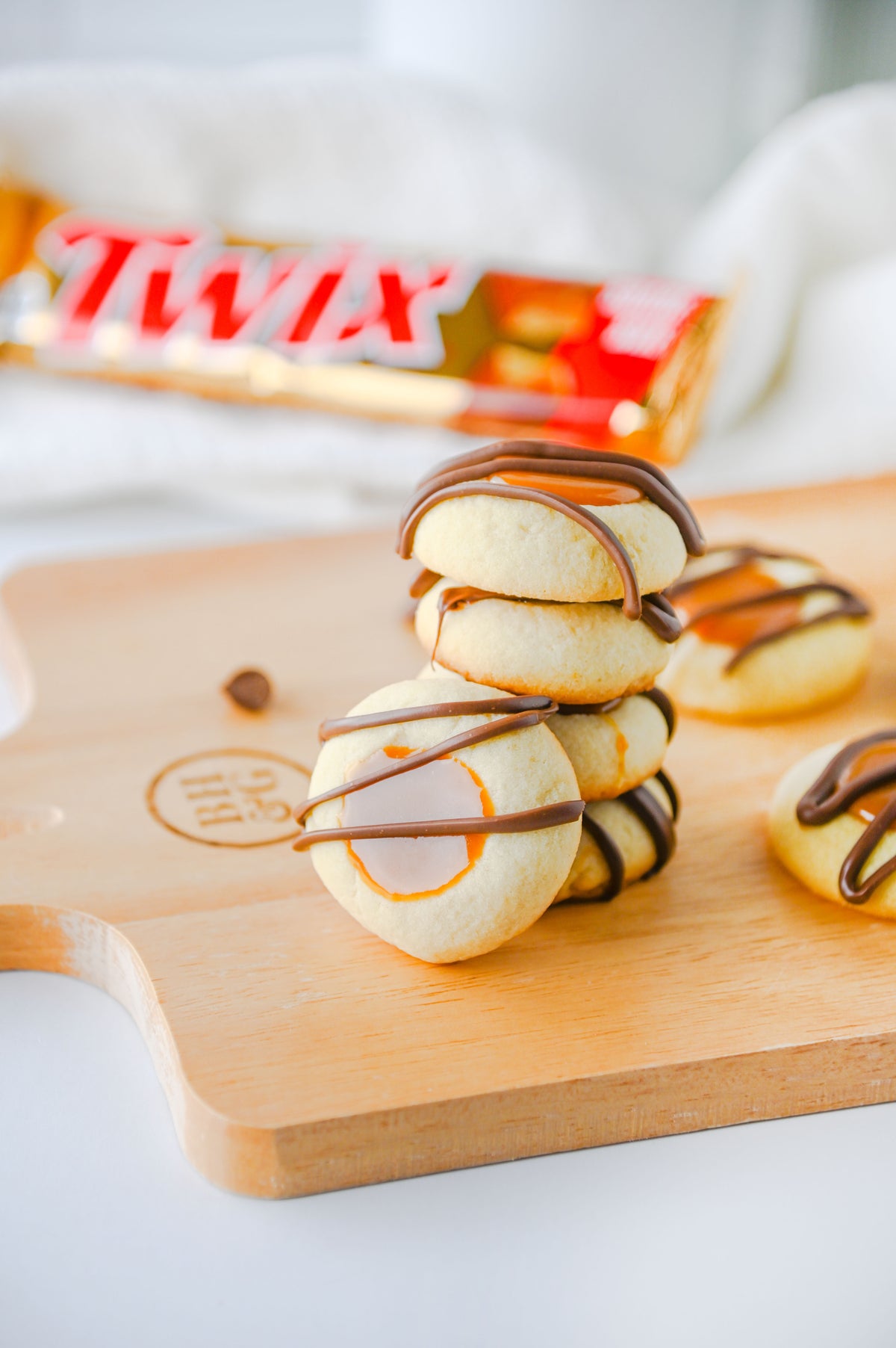 Twix Thumbprint Cookies Set #4