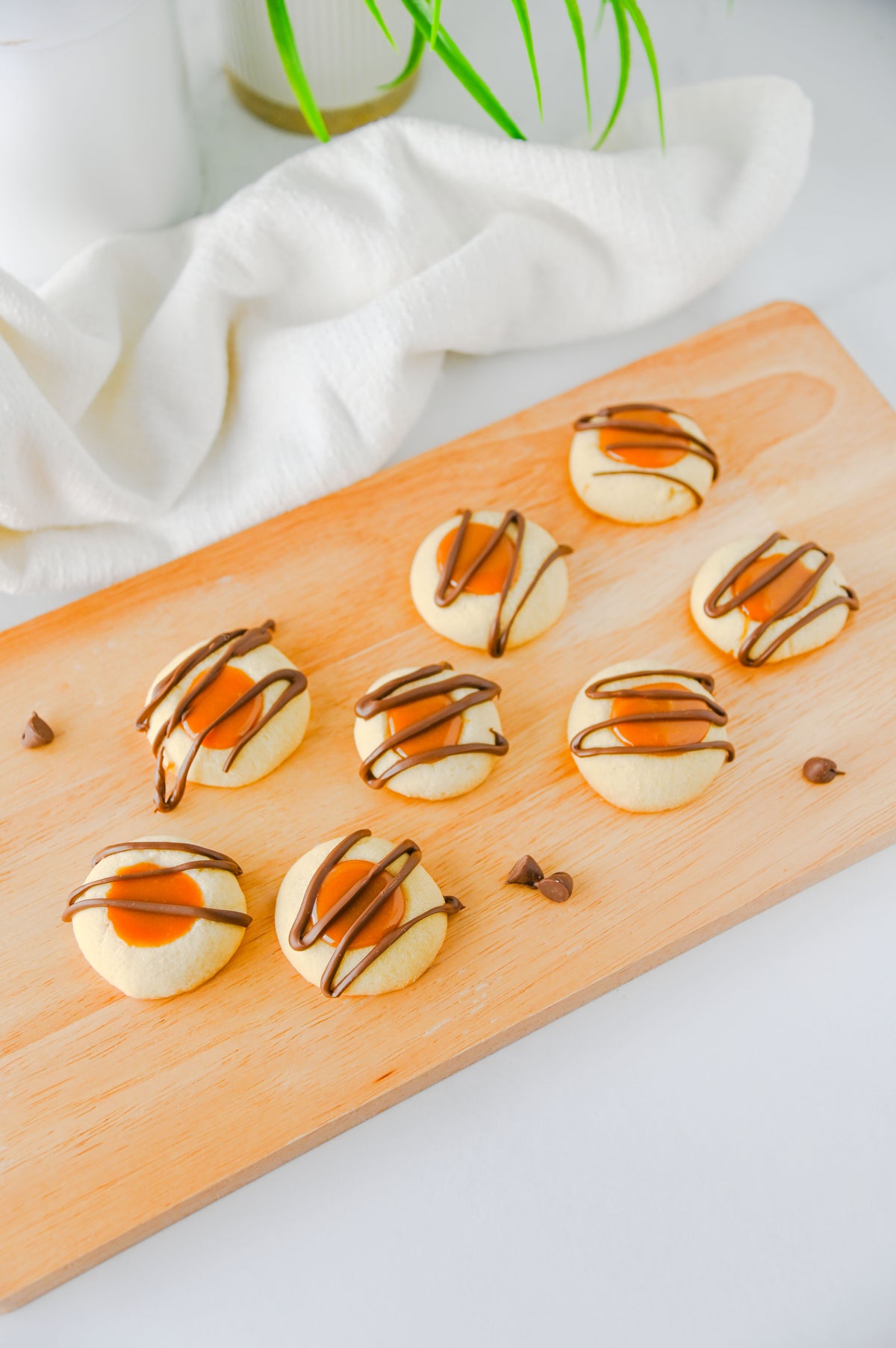 Twix Thumbprint Cookies Set #4