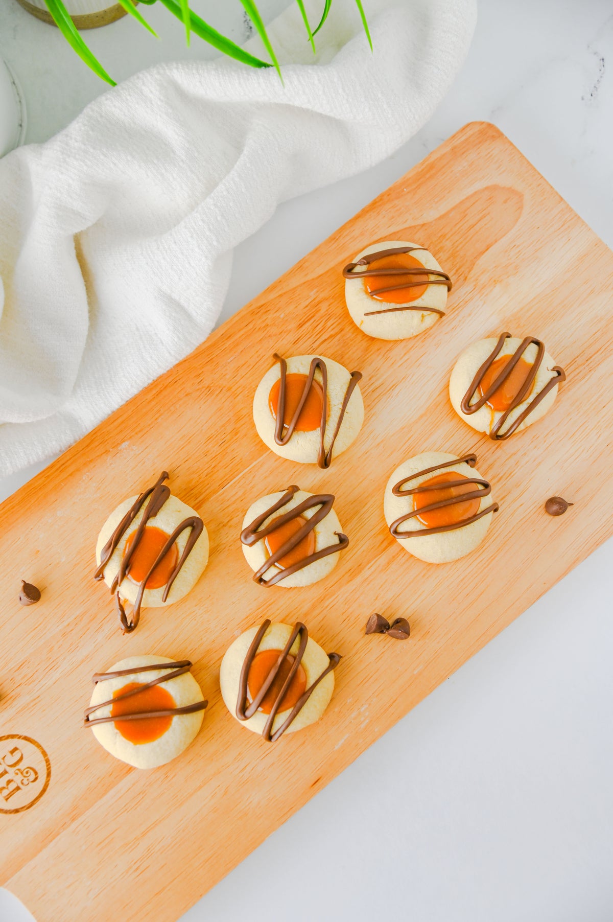 Twix Thumbprint Cookies Set #4