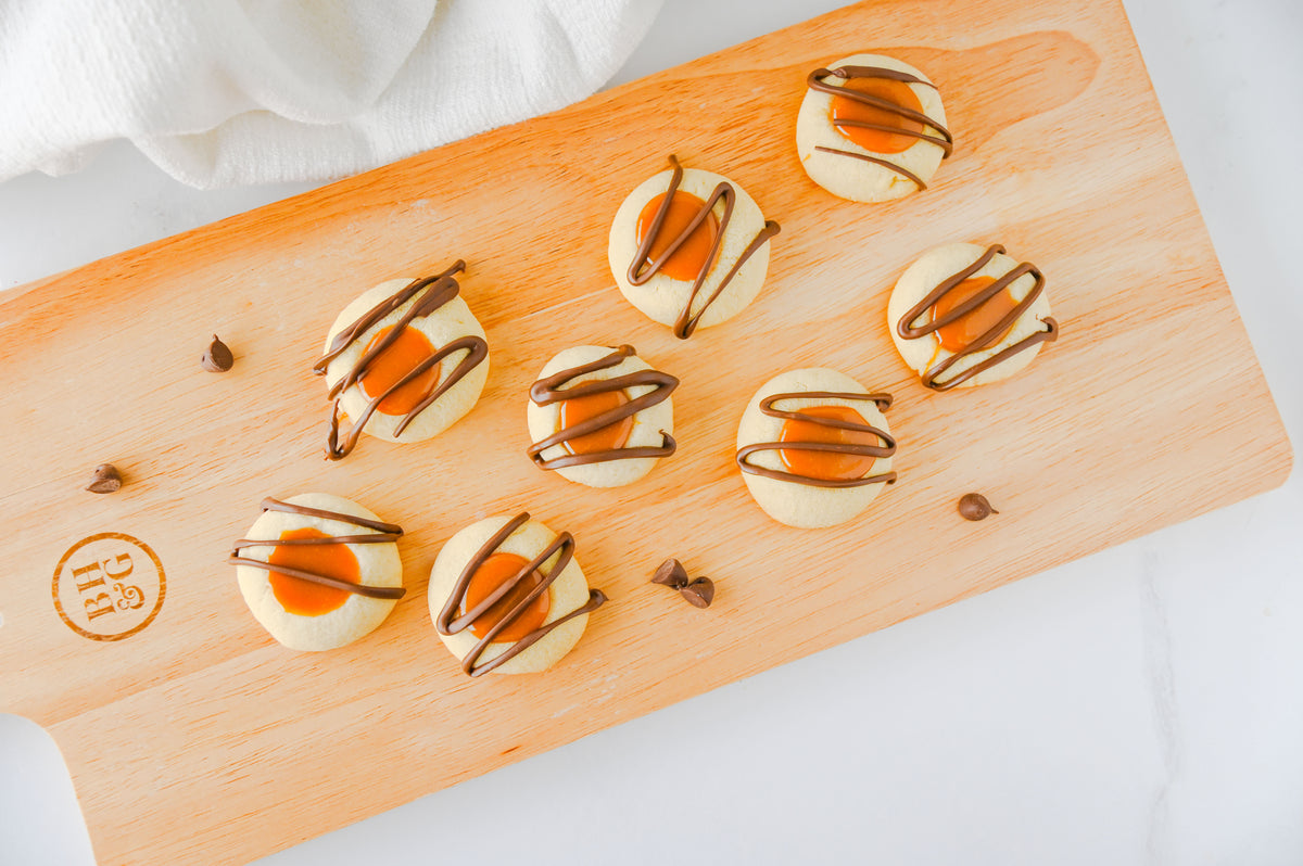Twix Thumbprint Cookies Set #4