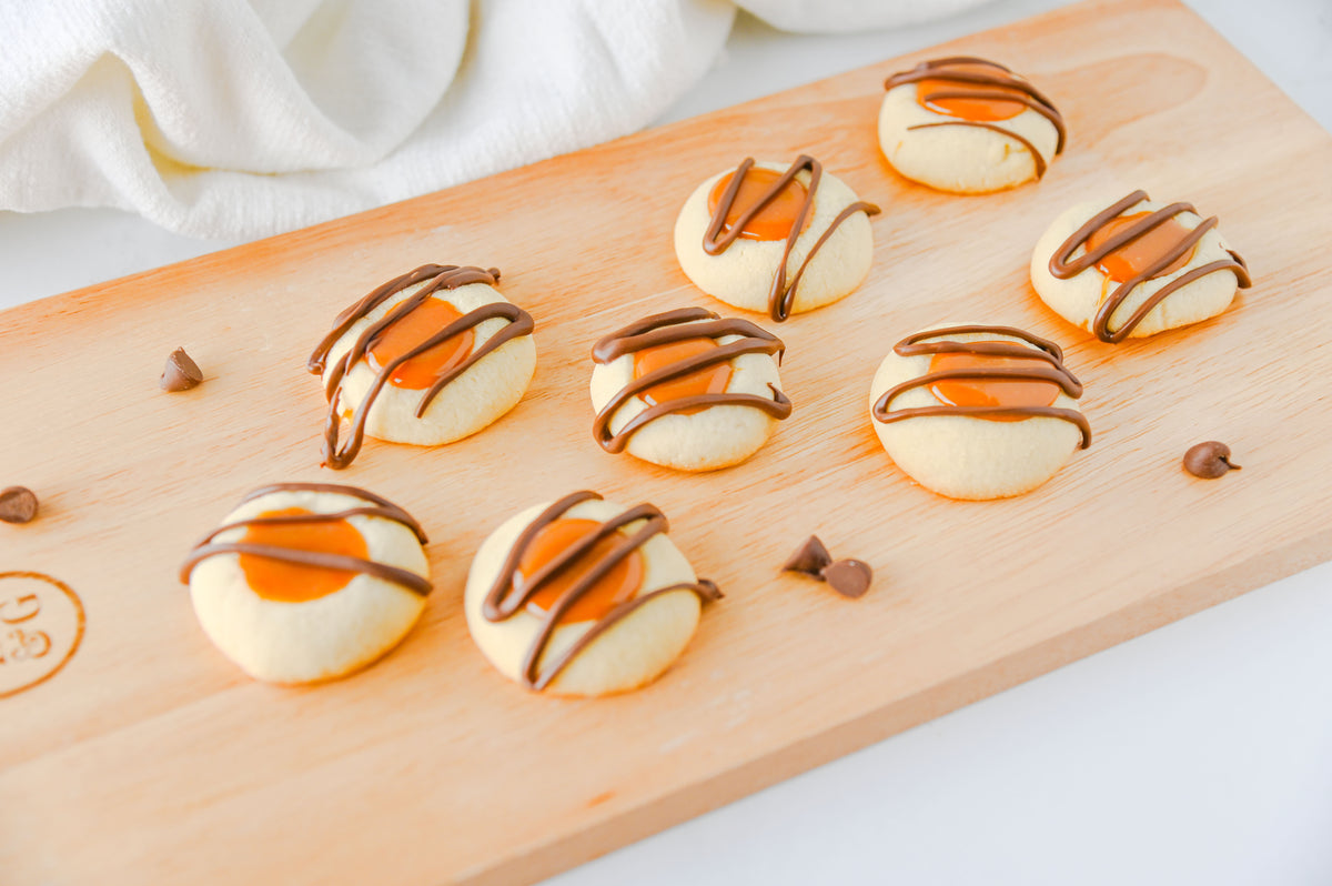 Twix Thumbprint Cookies Set #4