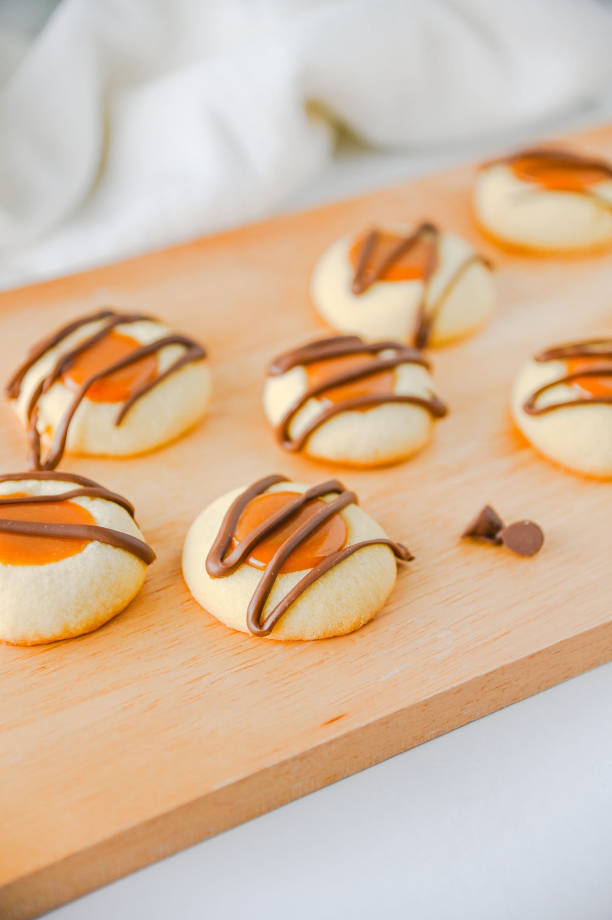 Twix Thumbprint Cookies Set #4
