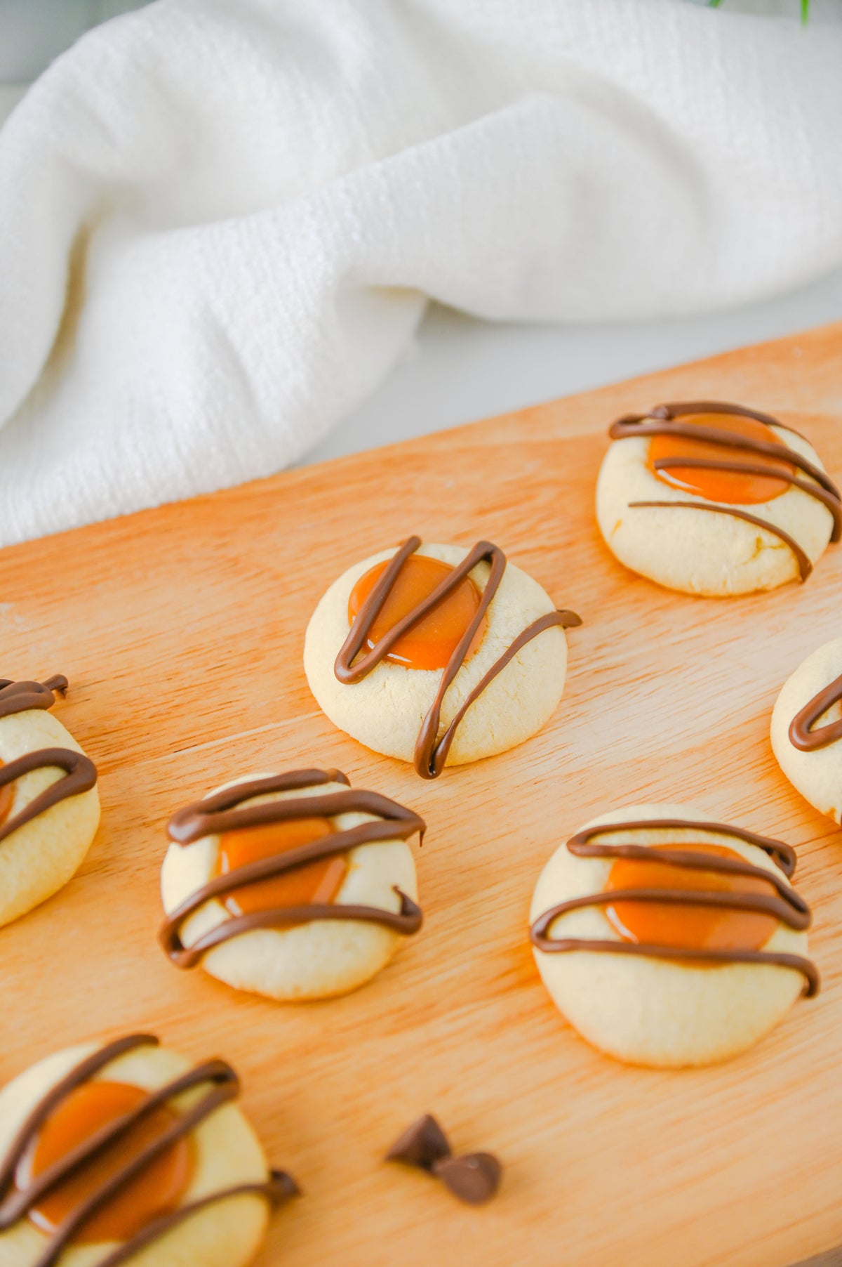 Twix Thumbprint Cookies Set #4