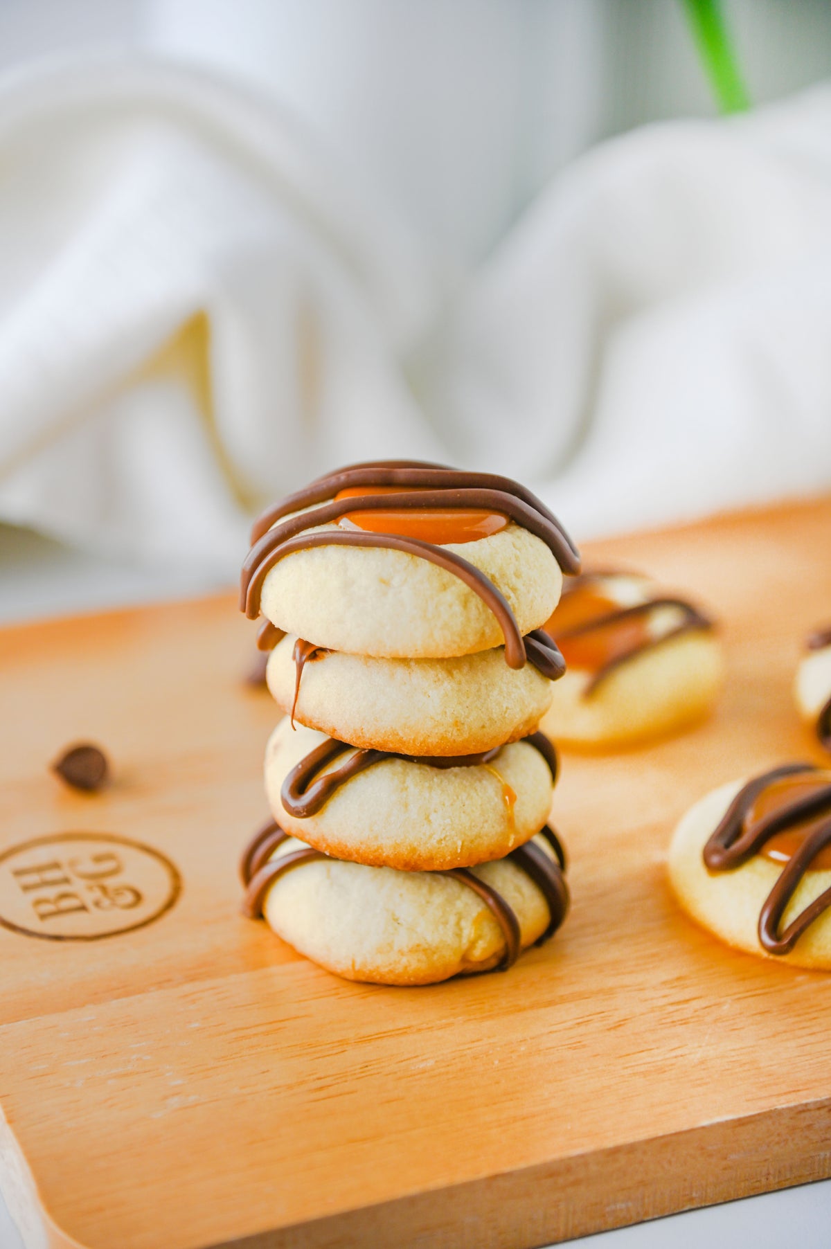 Twix Thumbprint Cookies Set #4
