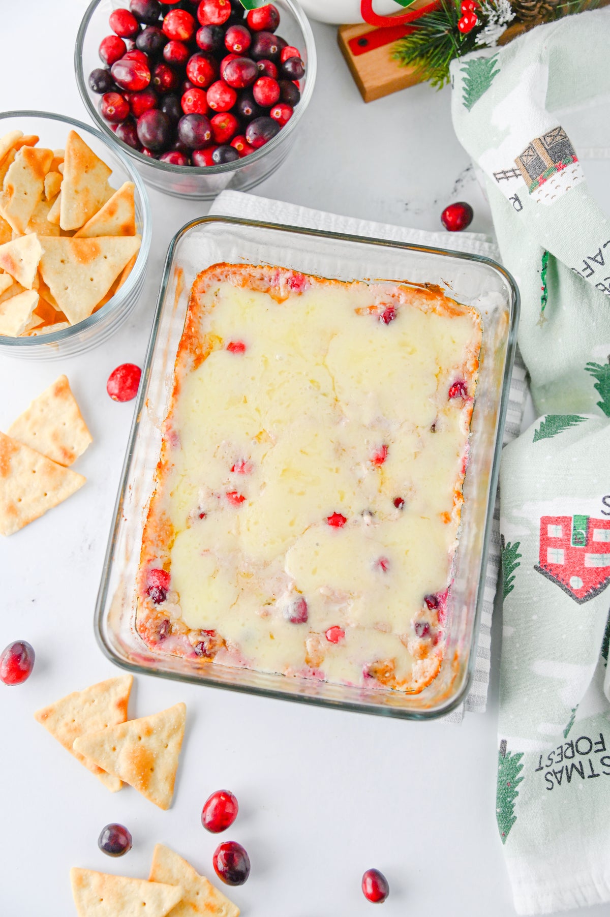 White Cheddar Cranberry Dip Set #4