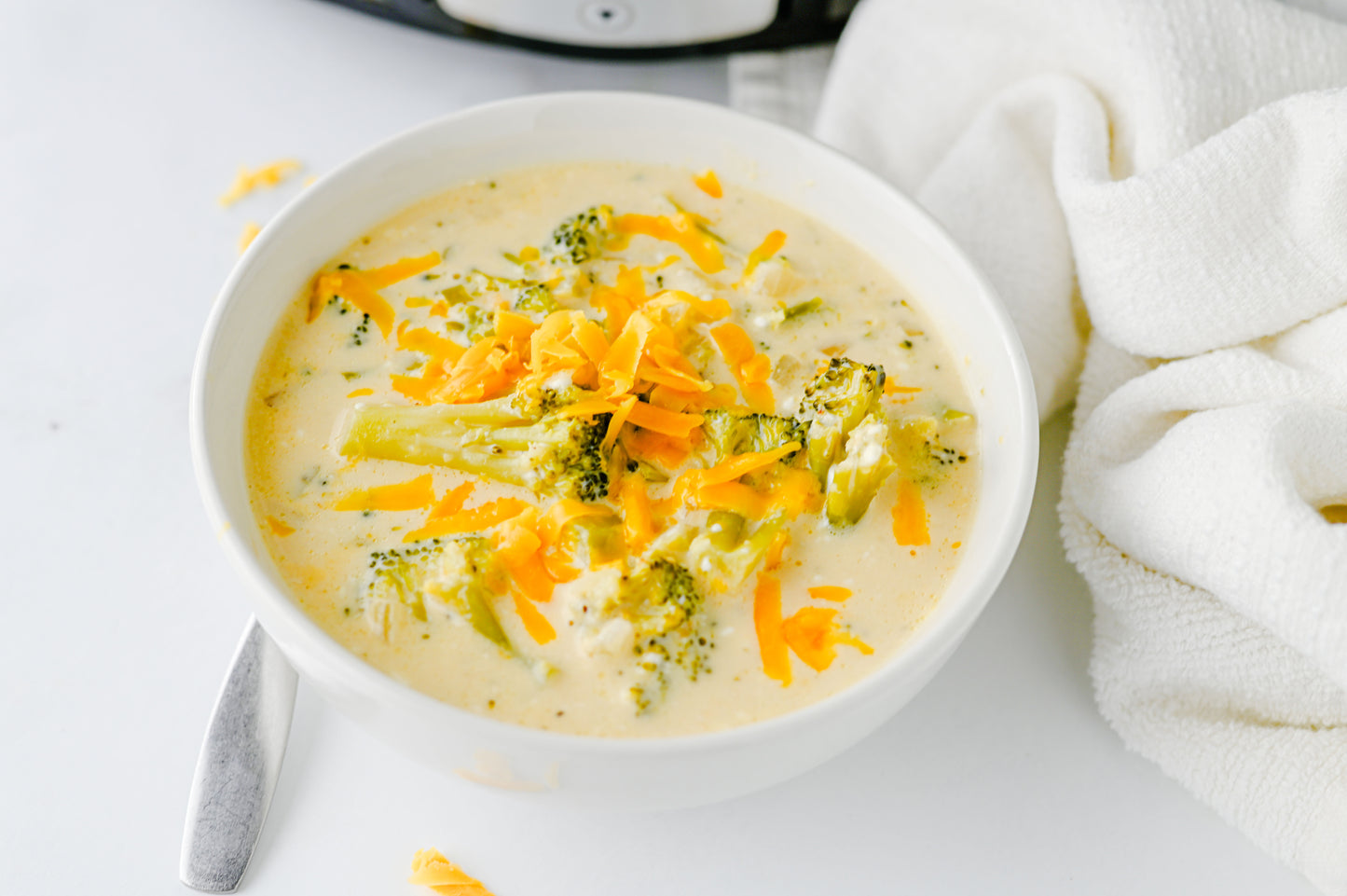 Crock Pot Broccoli Cheddar Soup Set #5