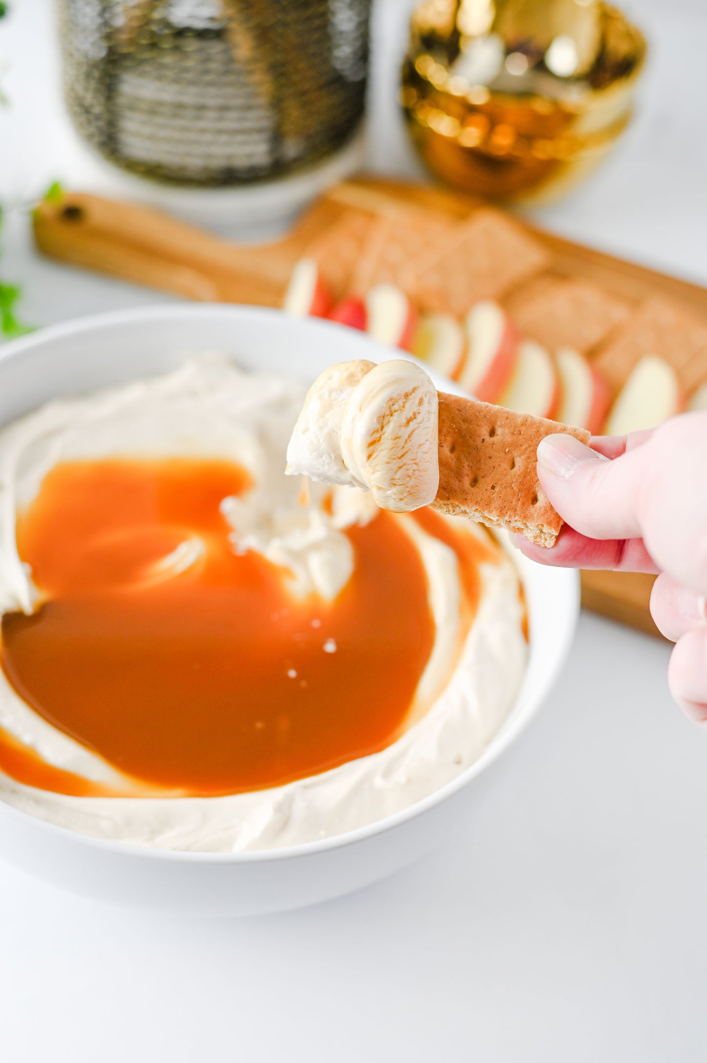 Caramel Apple Cheesecake Dip Set #5