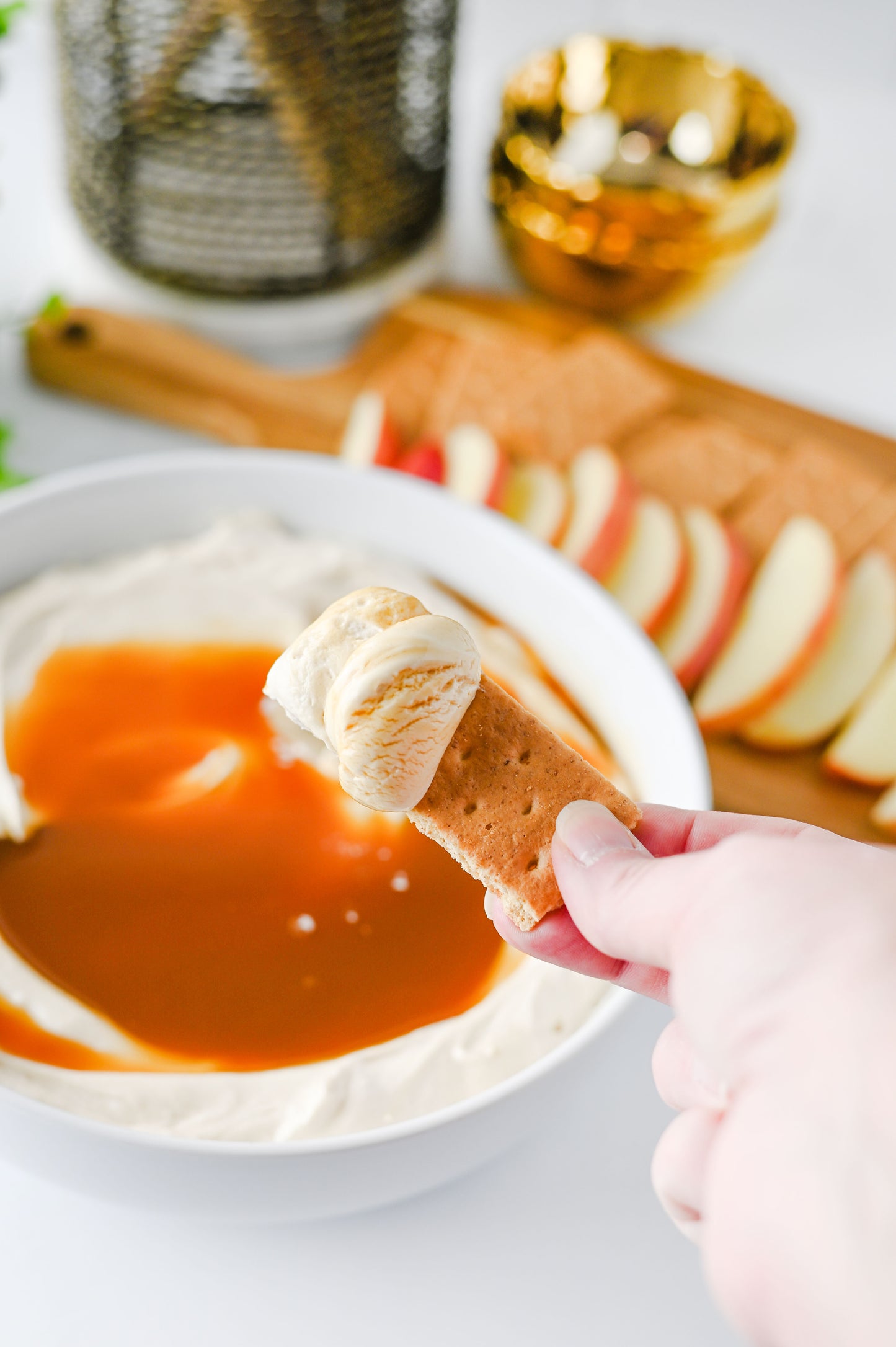 Caramel Apple Cheesecake Dip Set #5