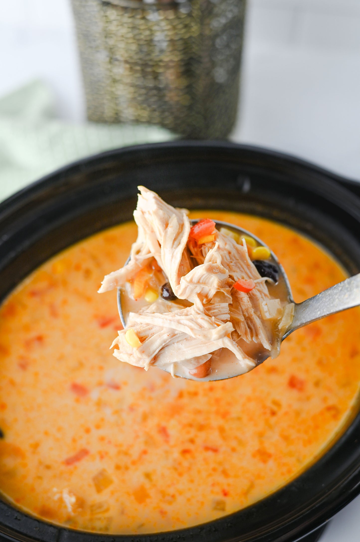 Slow Cooker Chicken Tortilla Soup Set #5