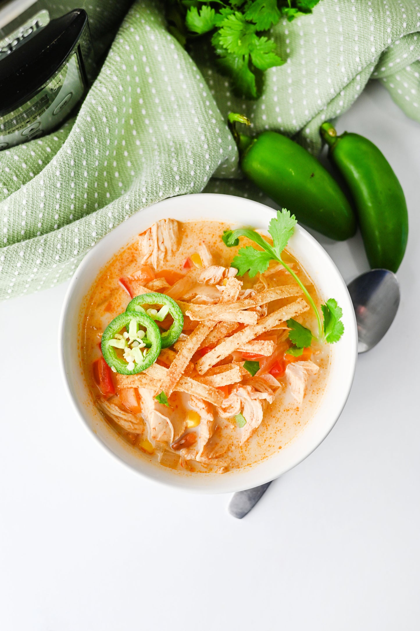 Slow Cooker Chicken Tortilla Soup Set #5