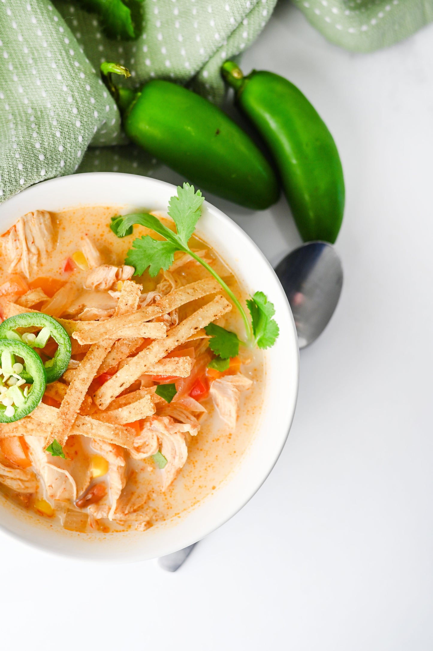 Slow Cooker Chicken Tortilla Soup Set #5