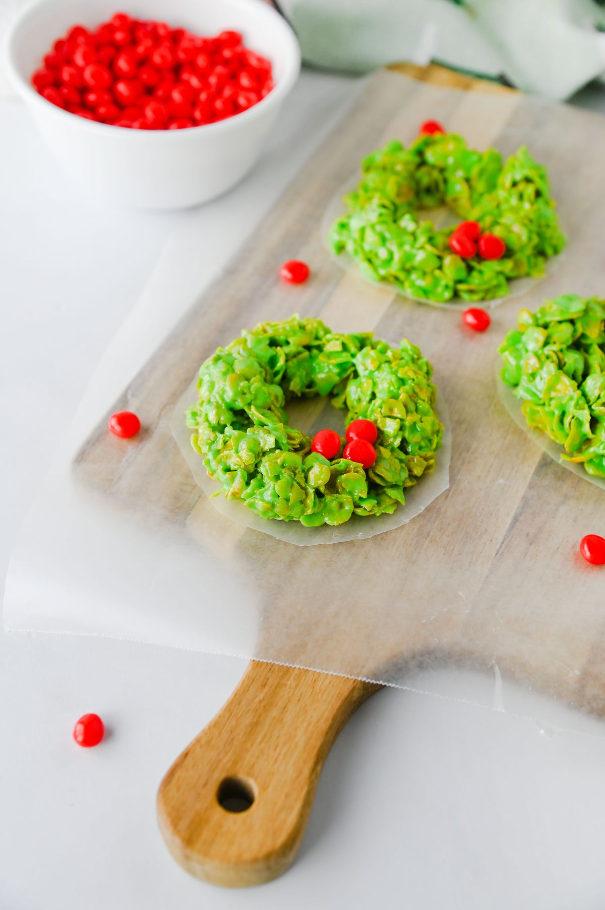 Cornflake Christmas Wreaths Set #5