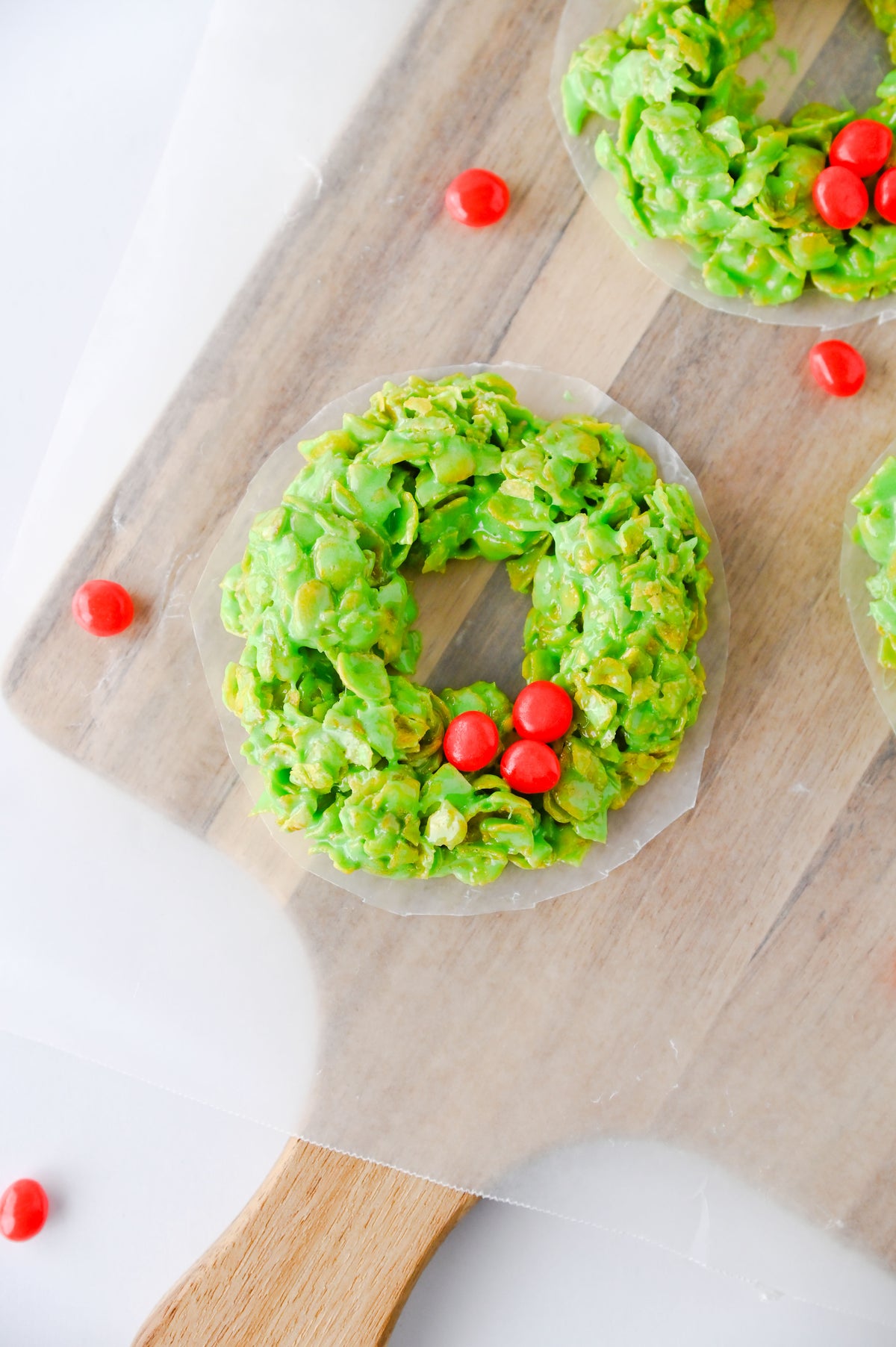 Cornflake Christmas Wreaths Set #5