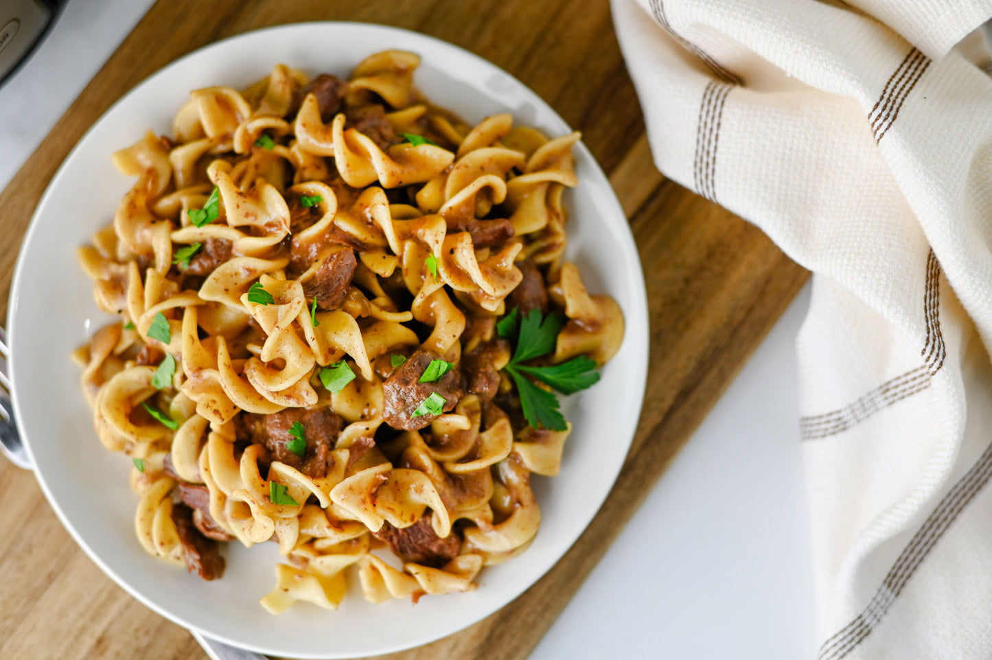 Crock Pot Beef and Noodles Set #5