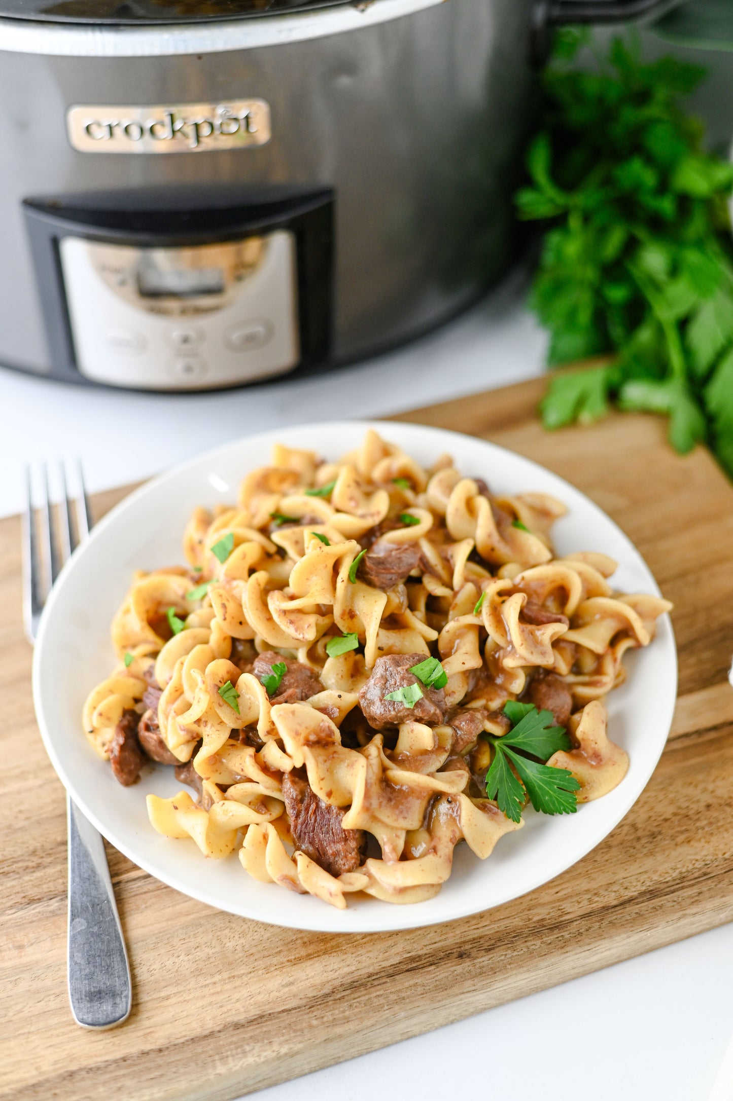 Crock Pot Beef and Noodles Set #5