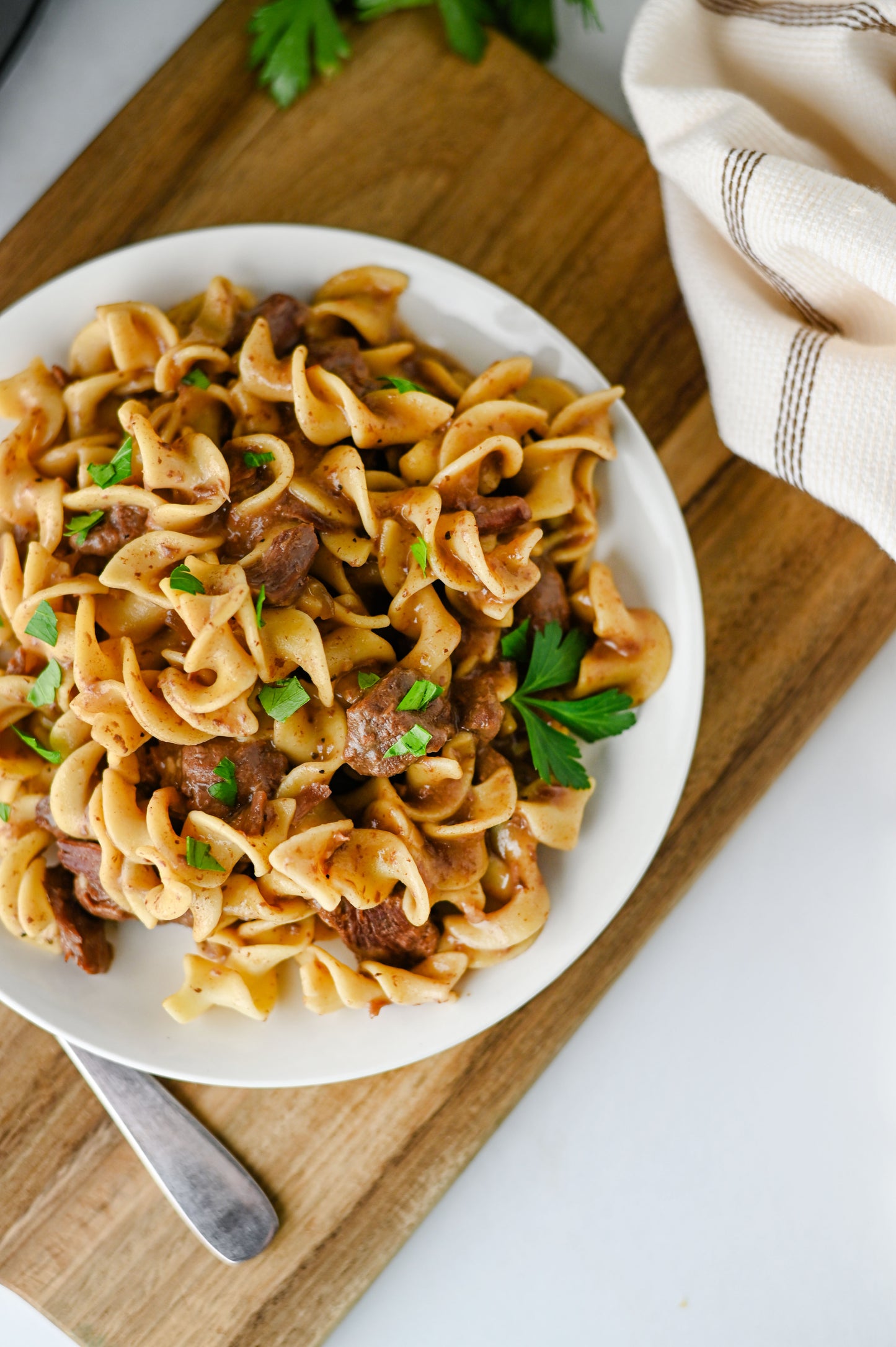 Crock Pot Beef and Noodles Set #5
