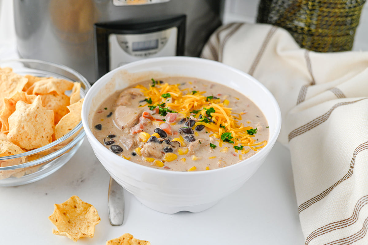 Crock Pot Cream Cheese Chicken Chili Set #5