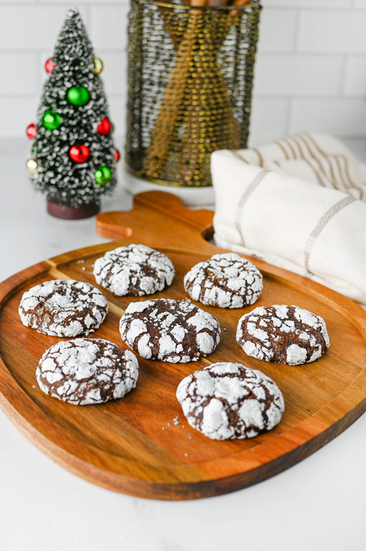Chocolate Crinkle Cookies Set #5