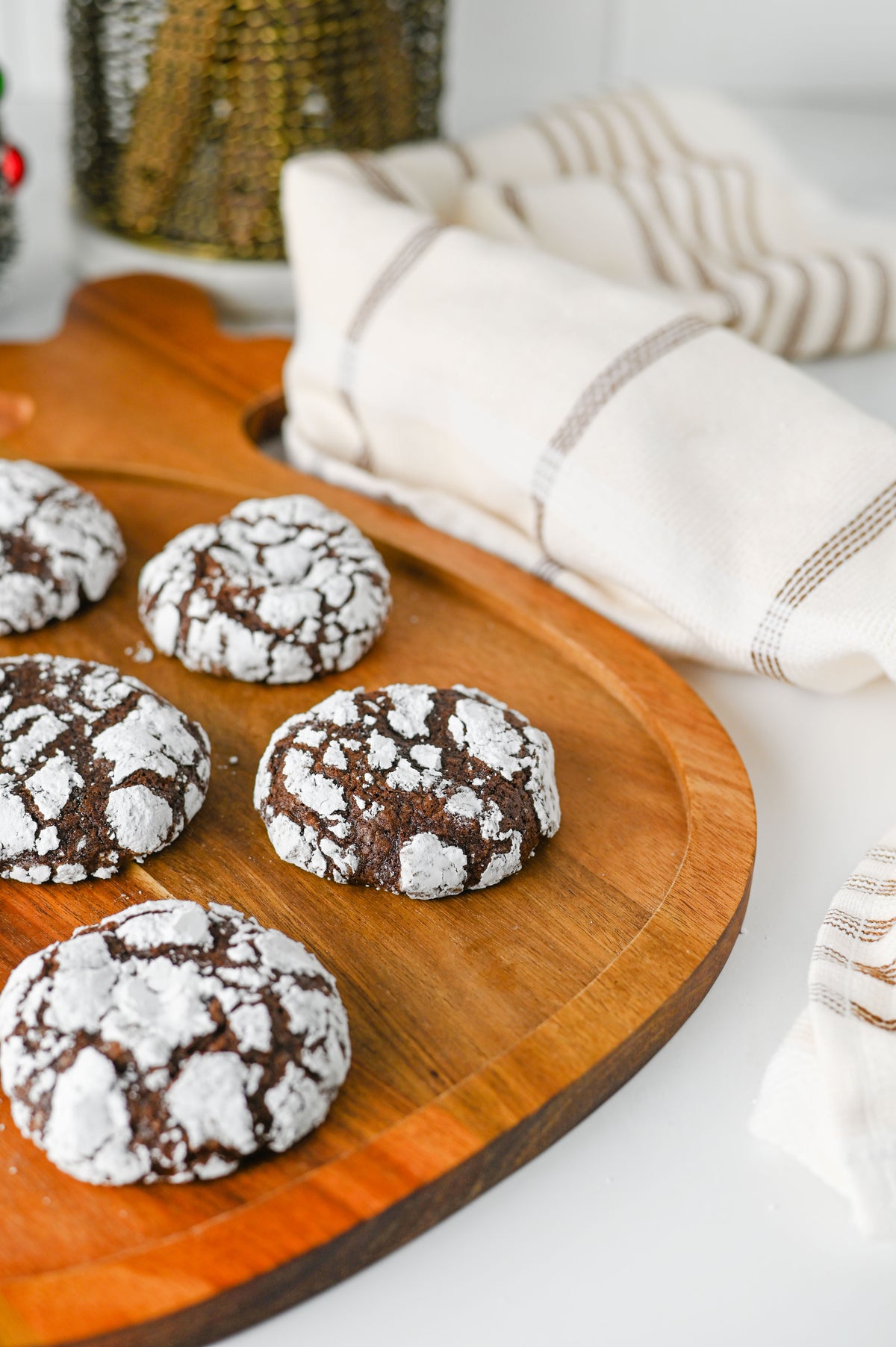 Chocolate Crinkle Cookies Set #5