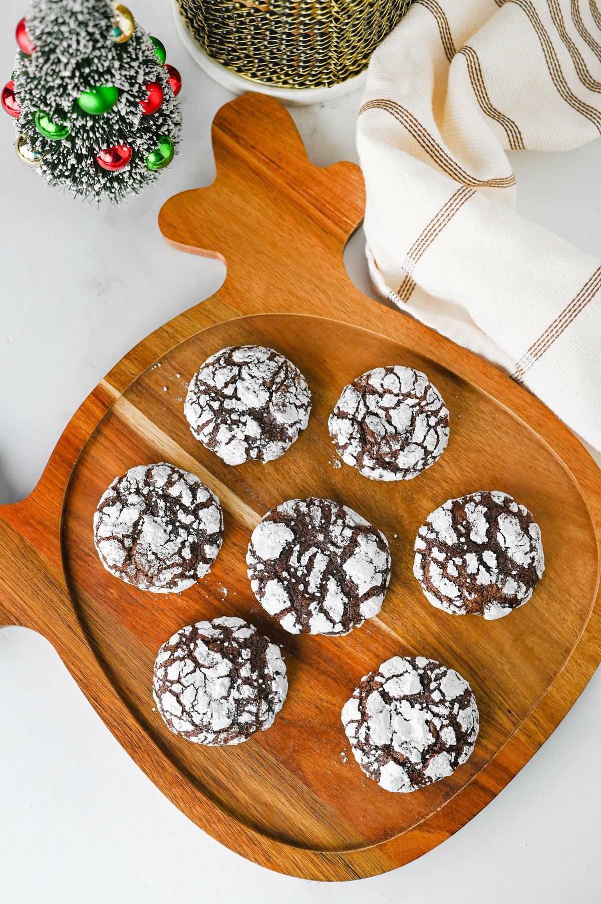 Chocolate Crinkle Cookies Set #5