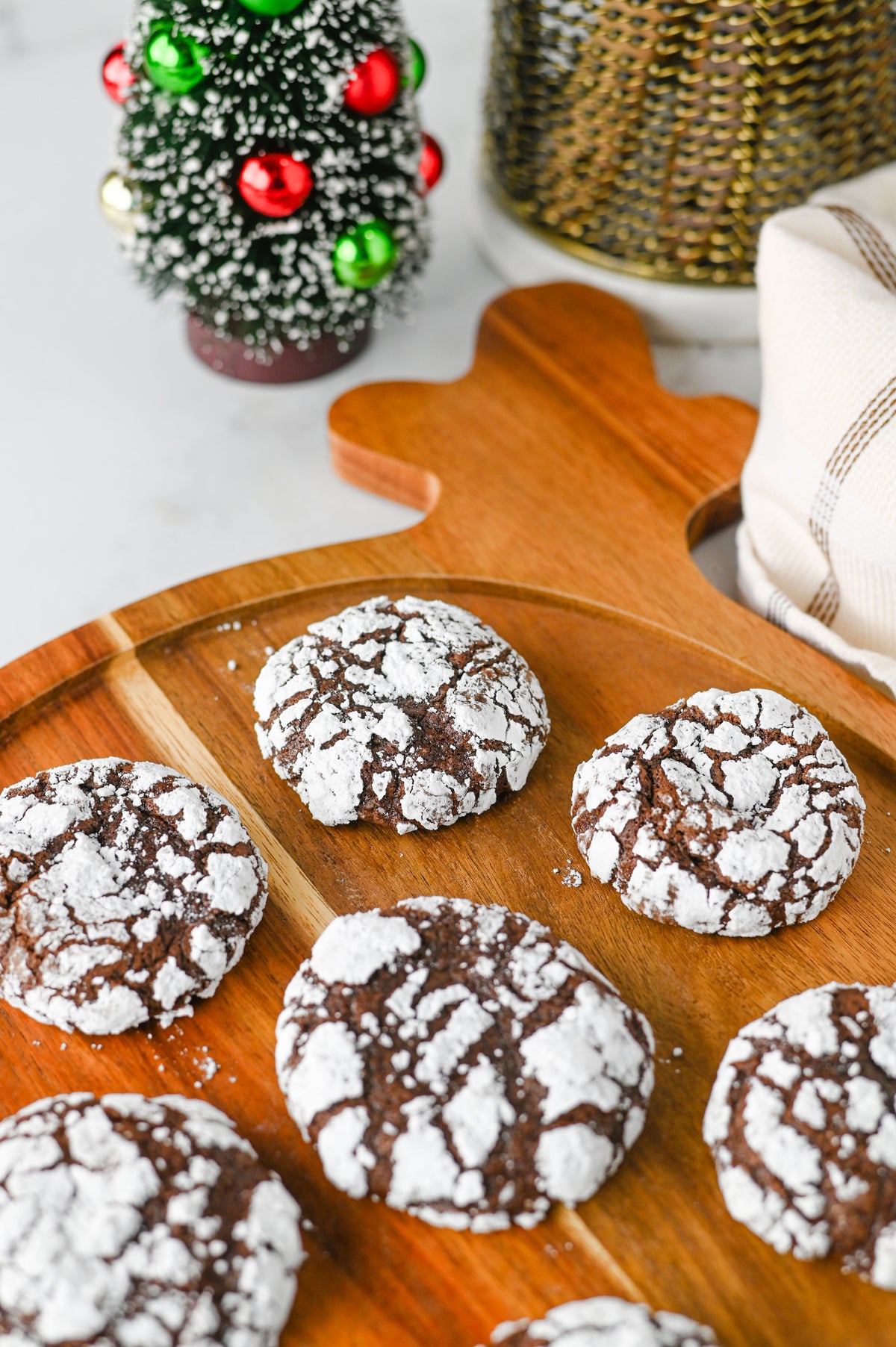 Chocolate Crinkle Cookies Set #5