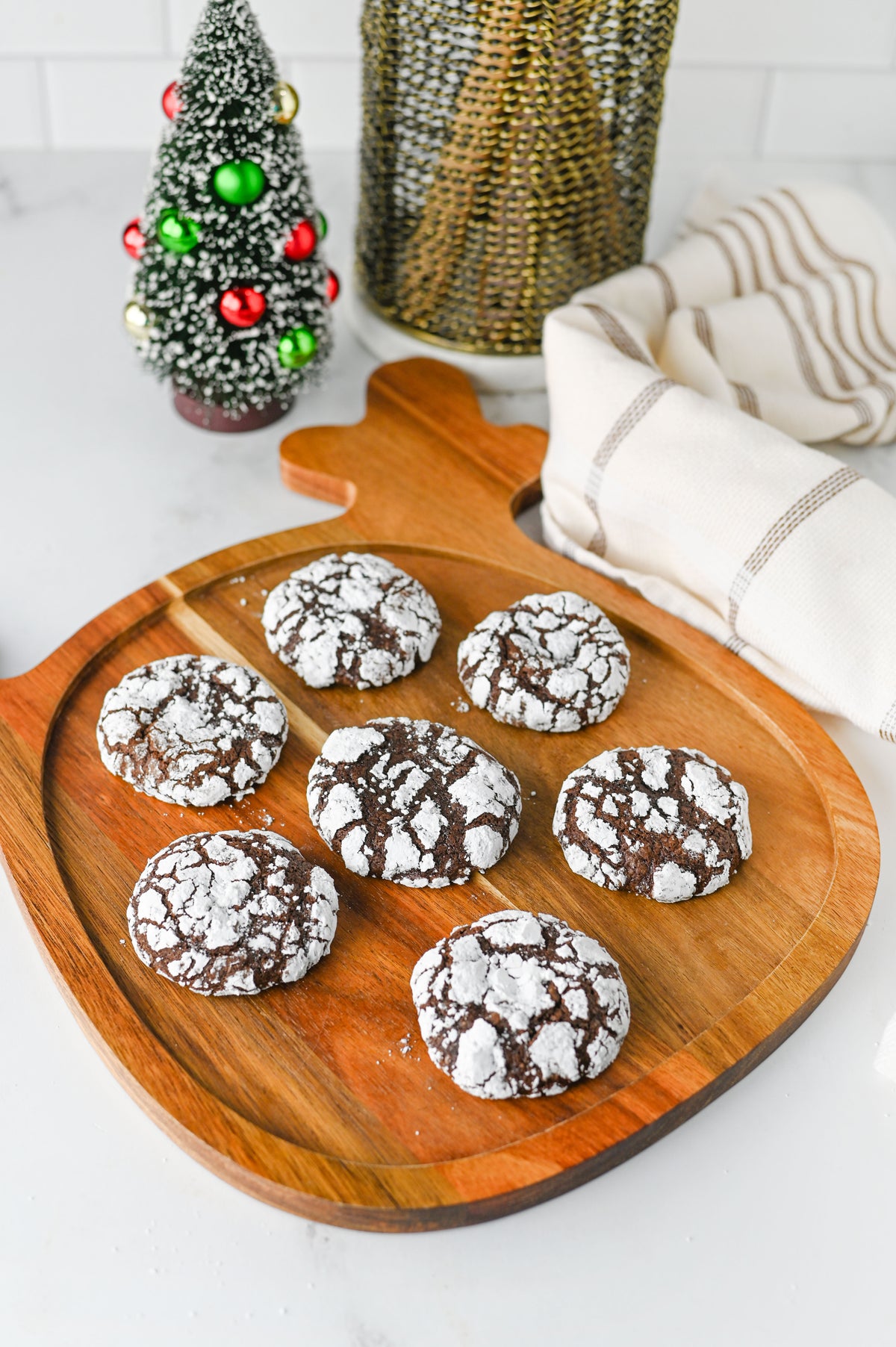 Chocolate Crinkle Cookies Set #5