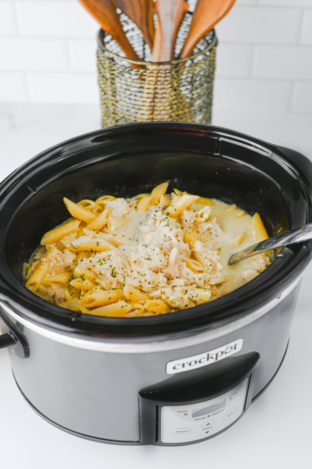 Crock Pot Chicken Alfredo Set #5