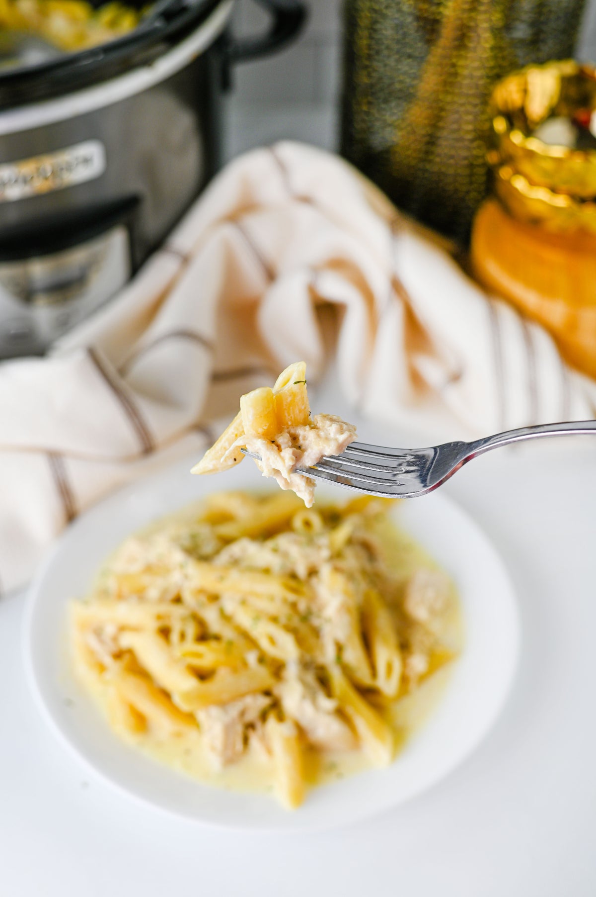 Crock Pot Chicken Alfredo Set #5