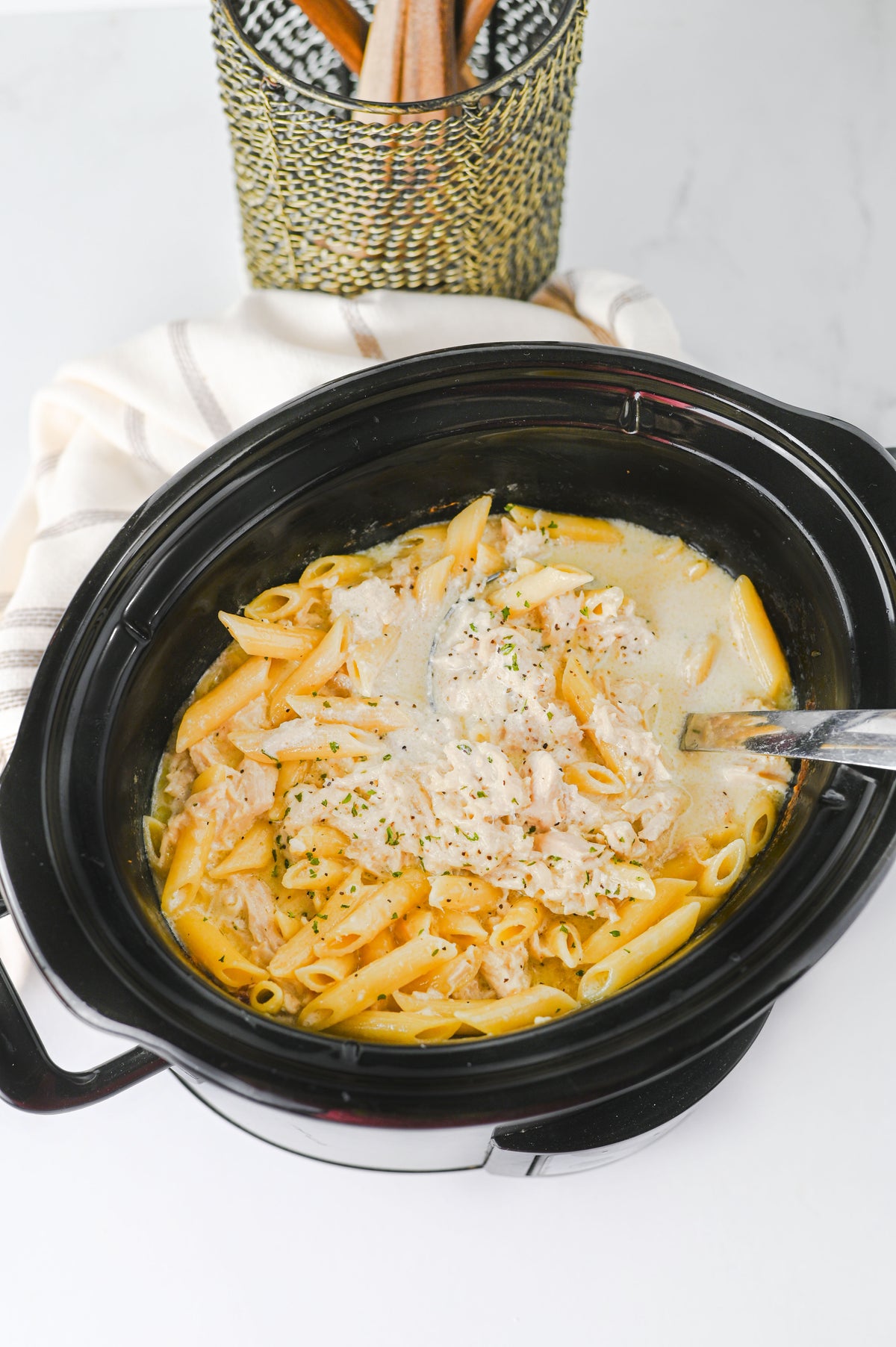 Crock Pot Chicken Alfredo Set #5