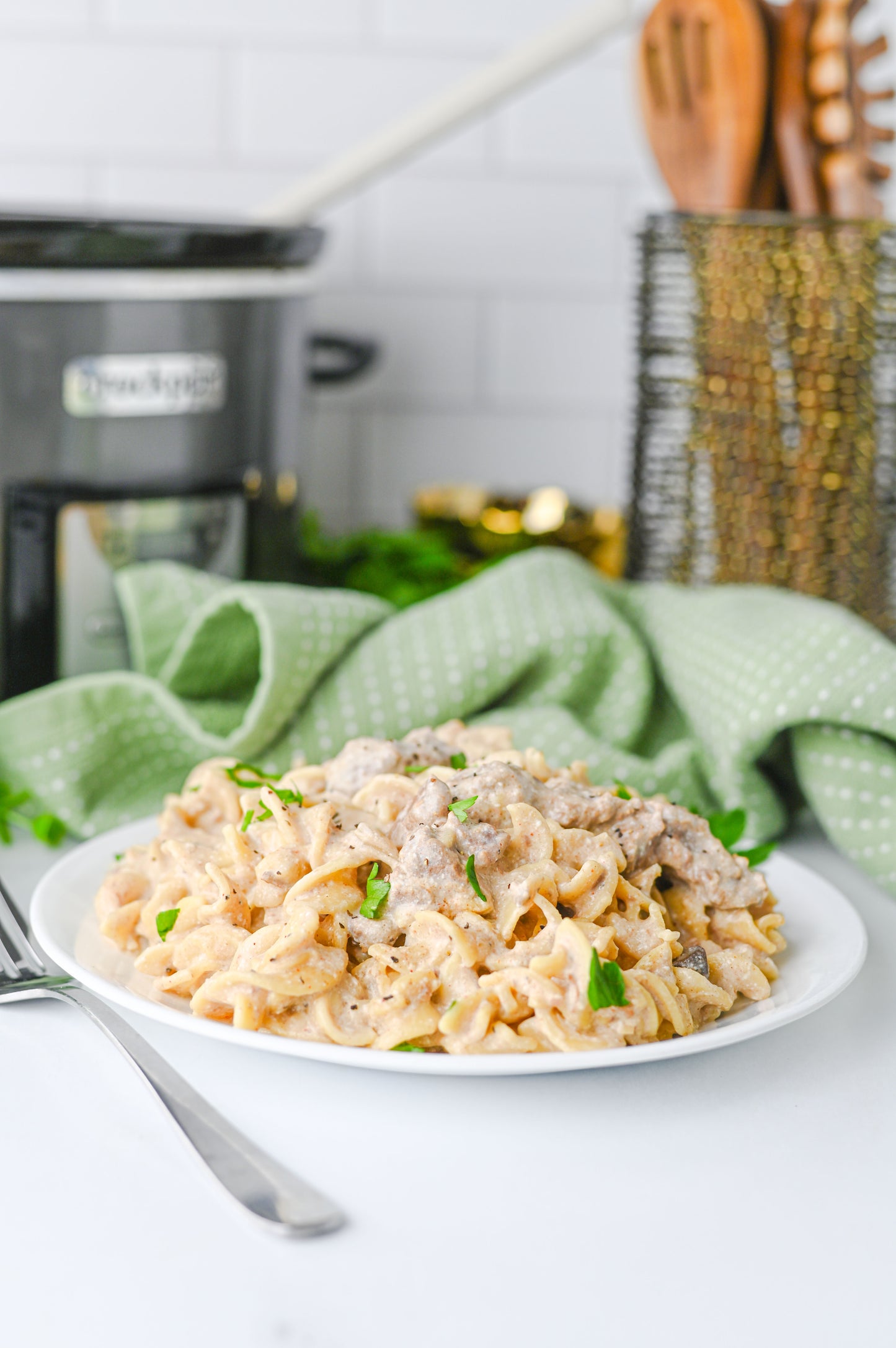 Crock Pot Beef Stroganoff Set #5