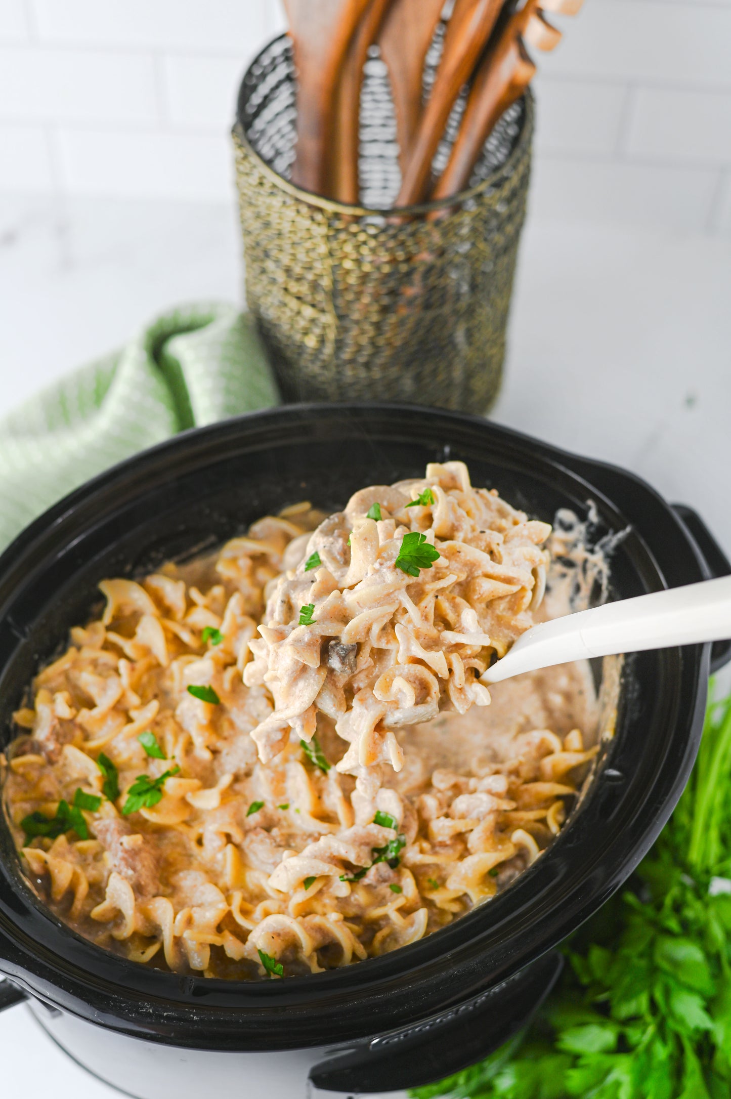 Crock Pot Beef Stroganoff Set #5