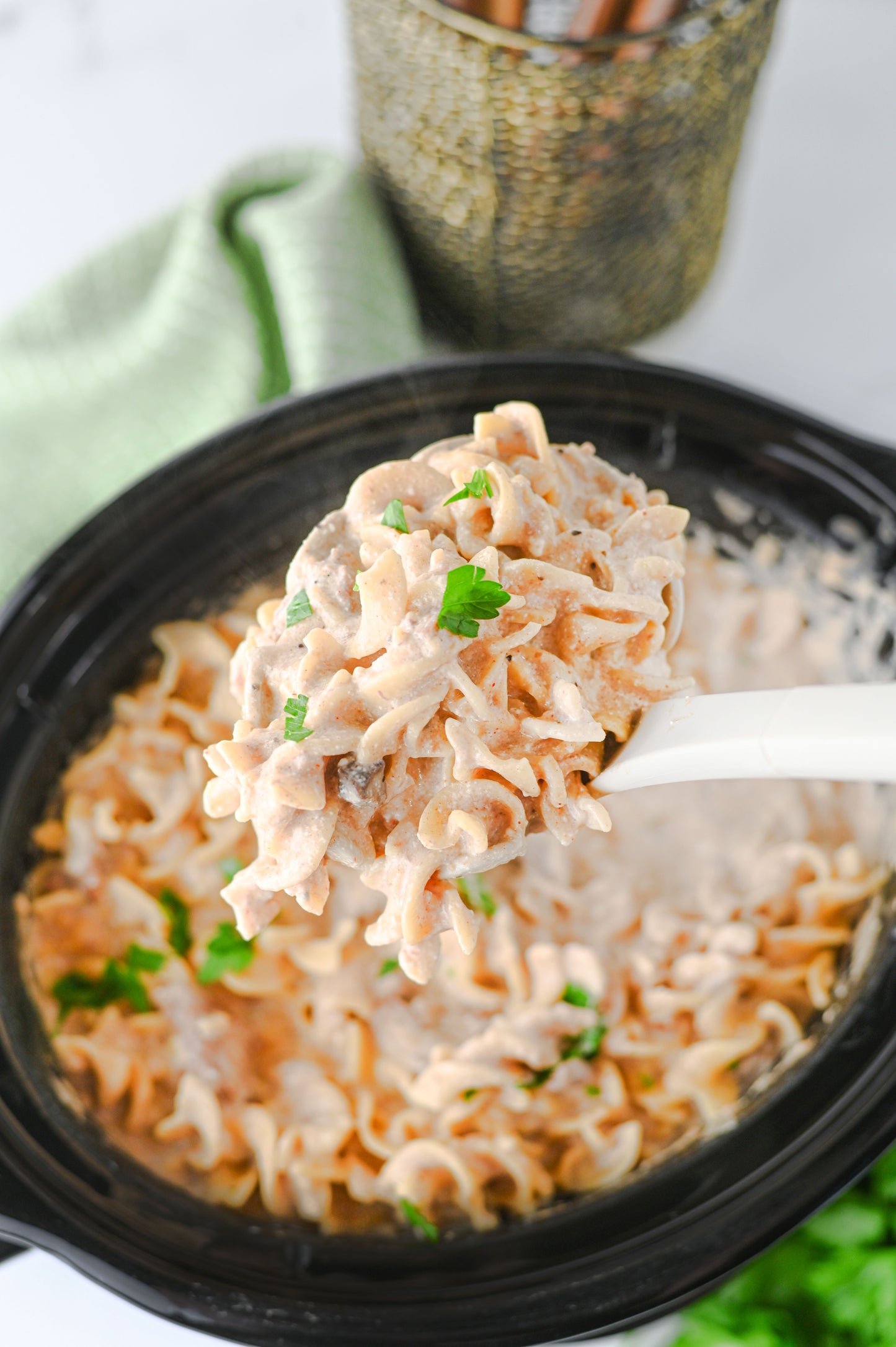 Crock Pot Beef Stroganoff Set #5