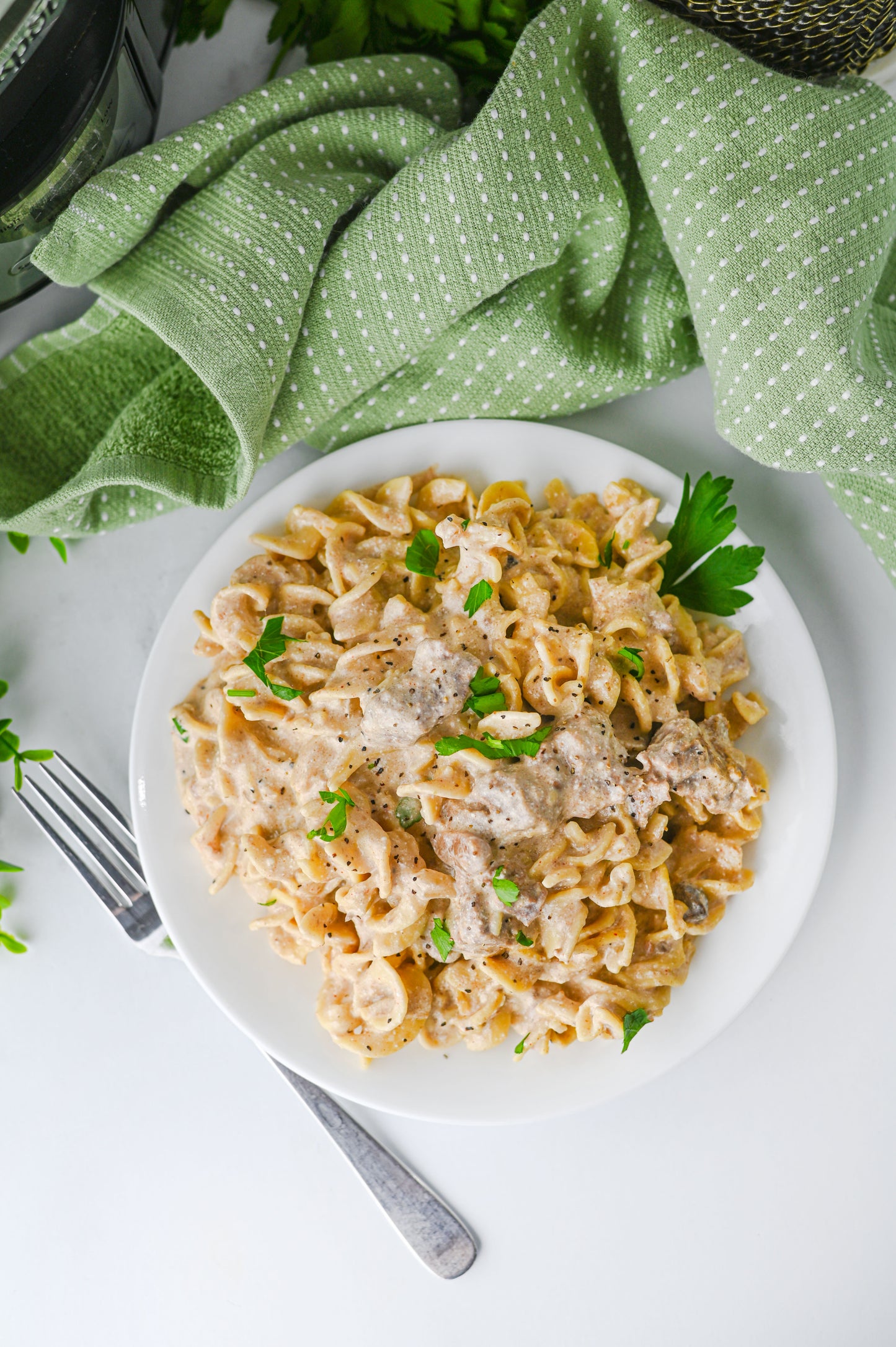 Crock Pot Beef Stroganoff Set #5