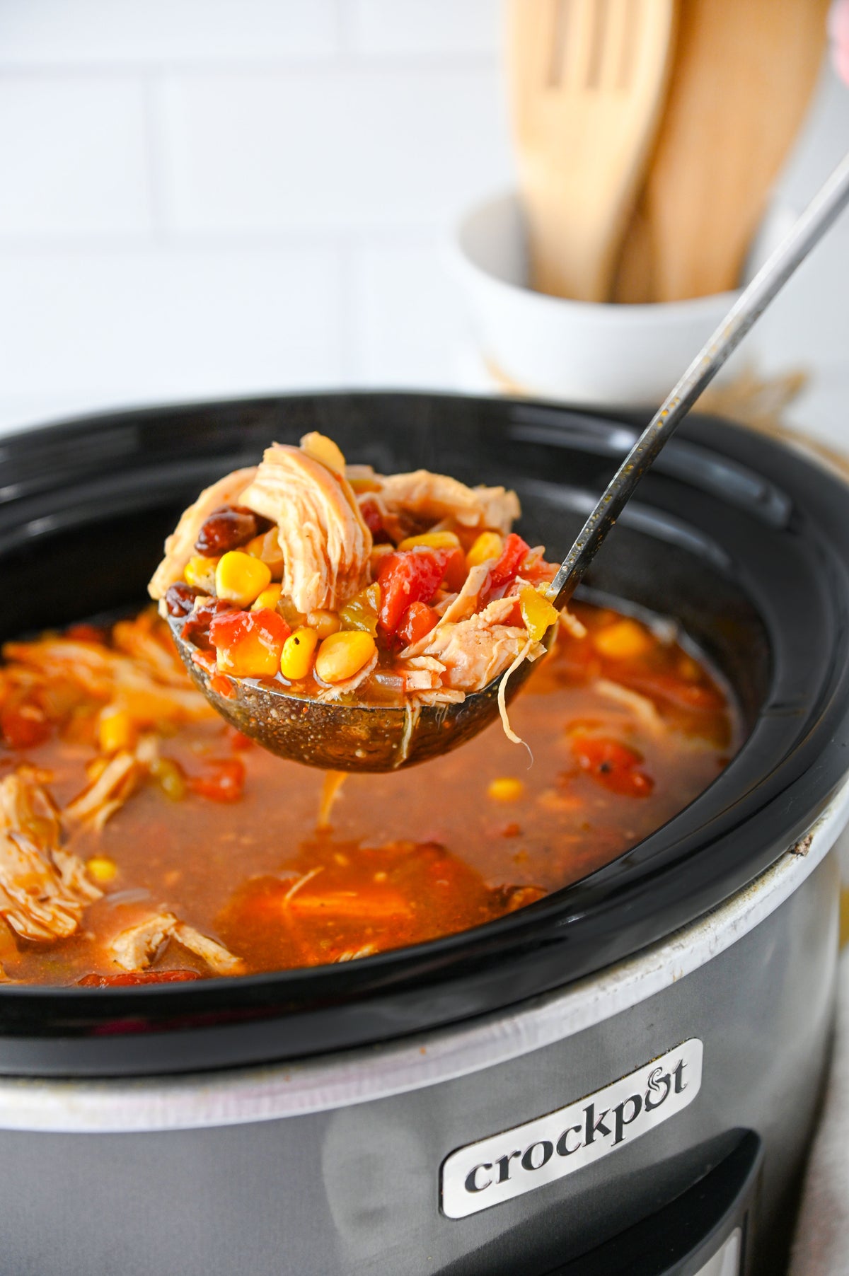 Slow Cooker Enchilada Soup Set #5