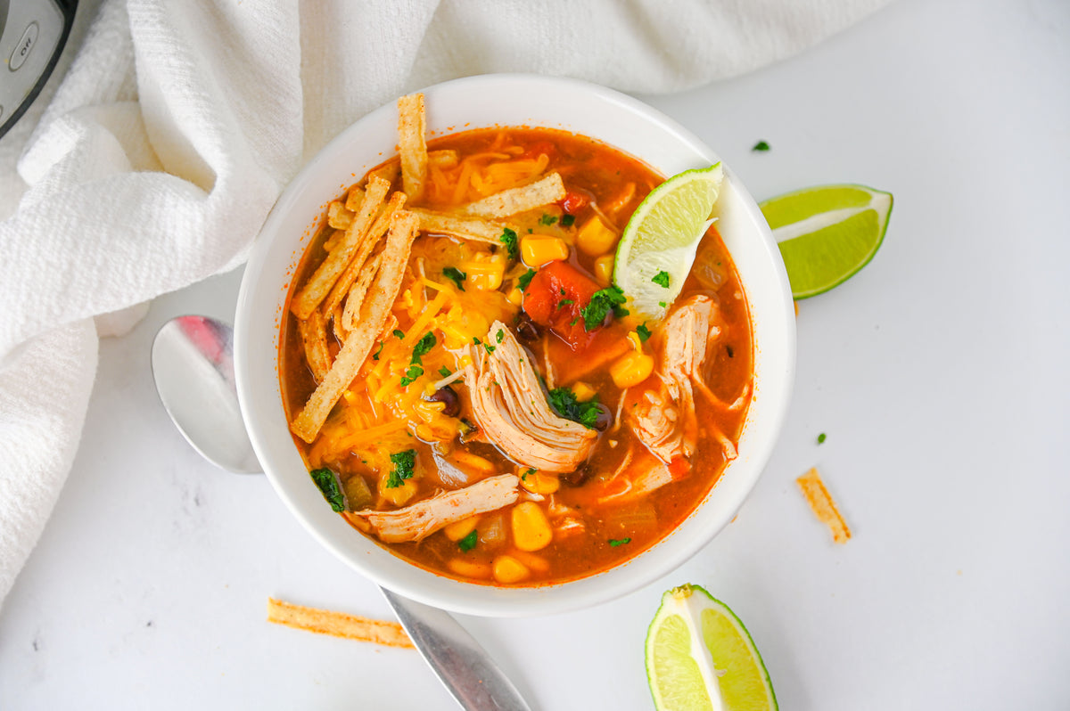 Slow Cooker Enchilada Soup Set #5