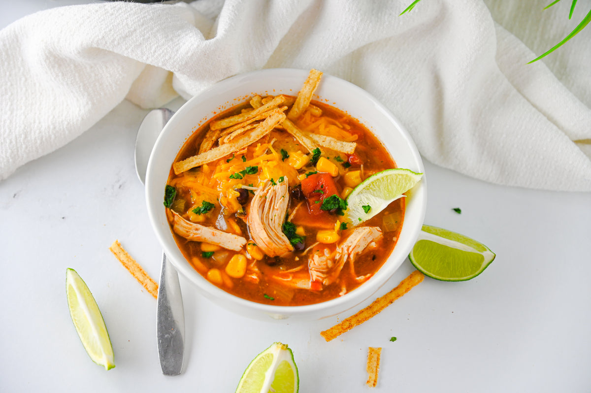 Slow Cooker Enchilada Soup Set #5